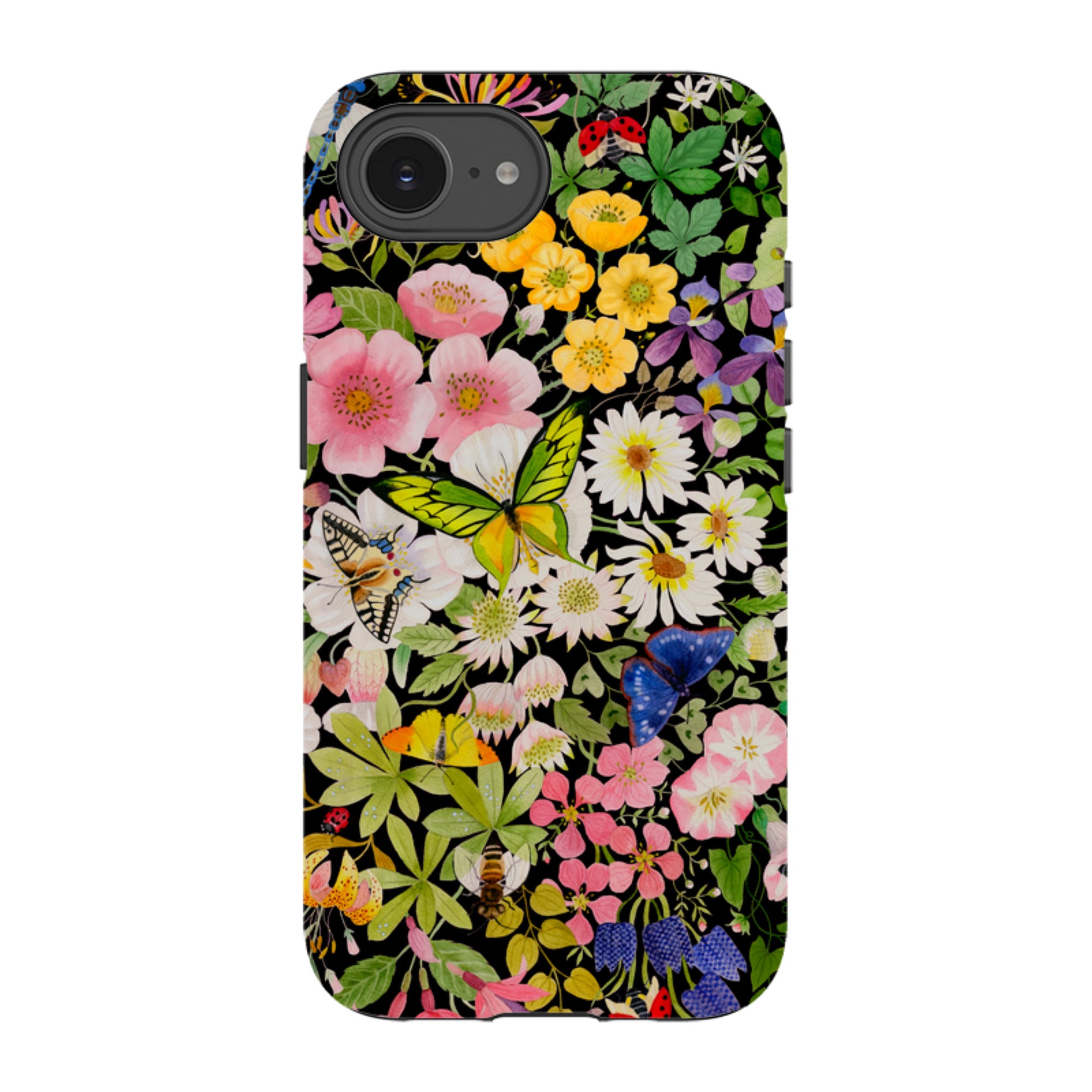 iPhone Tough Case - Wild Flowers By Bex Parkin