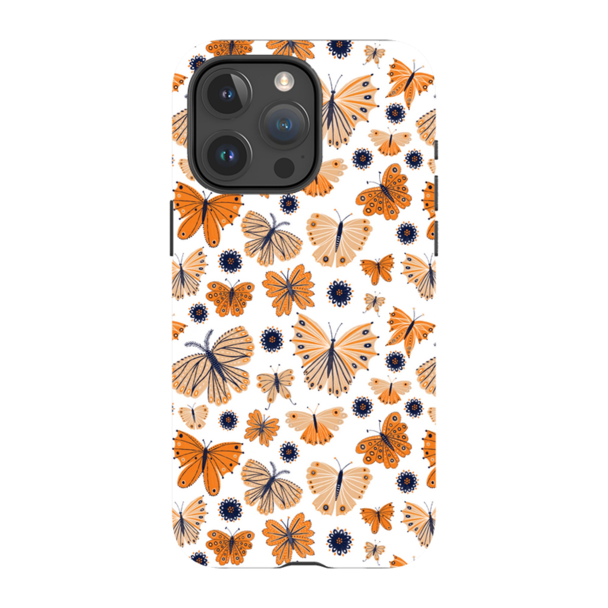 iPhone Tough Case - Butterfly Patterns By Lee Foster Wilson