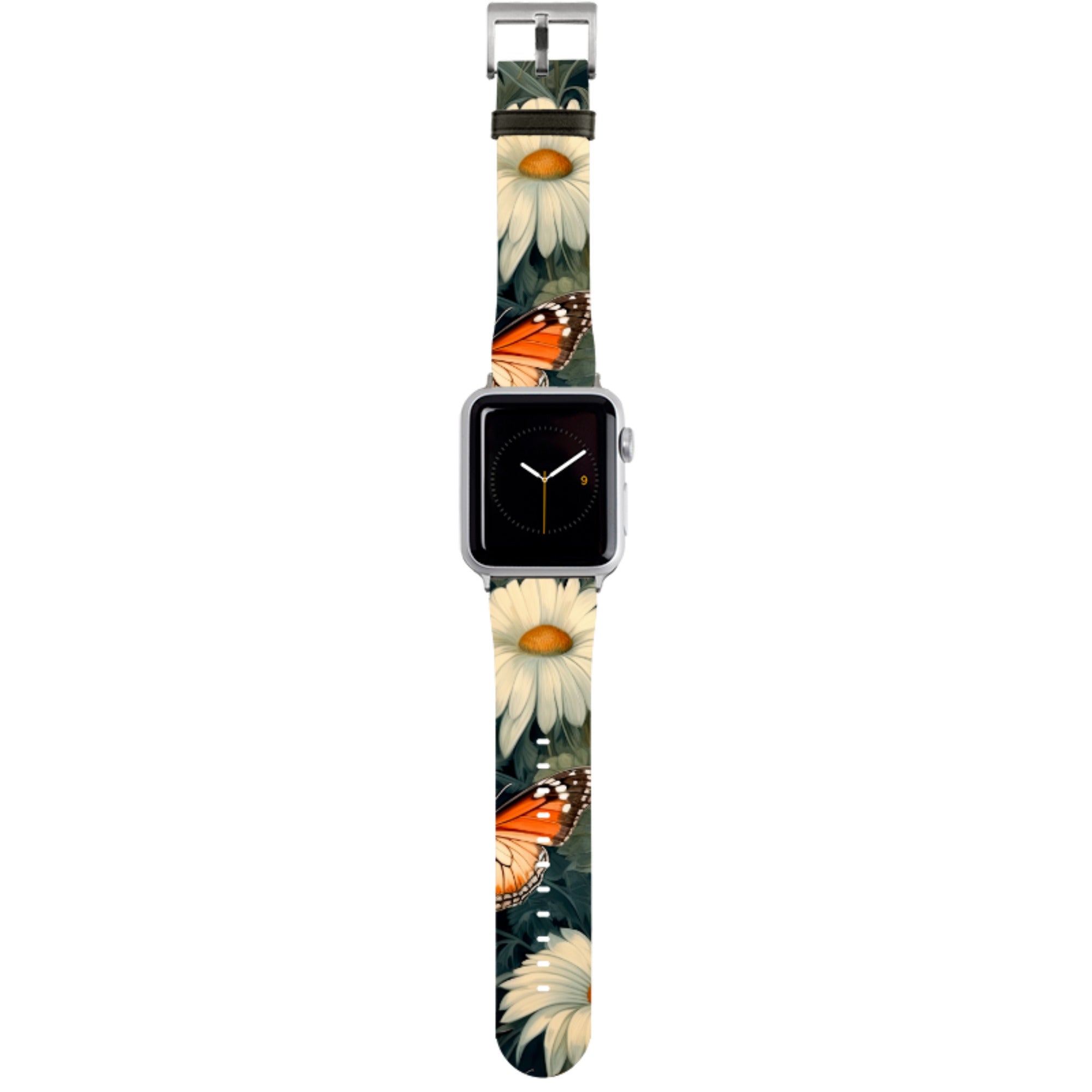 Butterfly Daisies III Apple Watch Strap