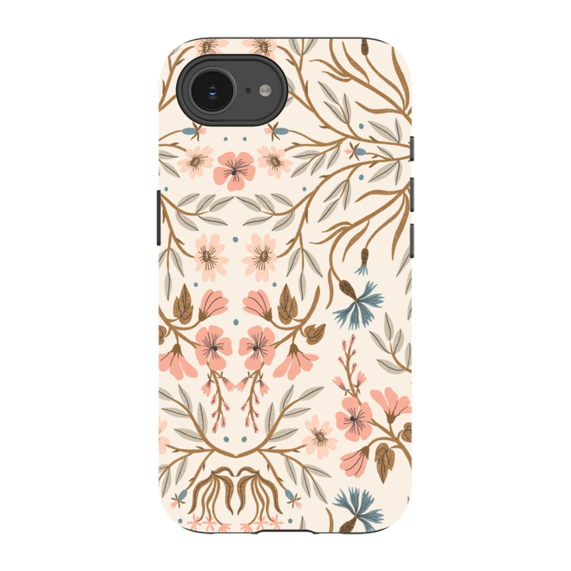 iPhone Tough Case - Jane's Garden Pattern By Meghann Rader