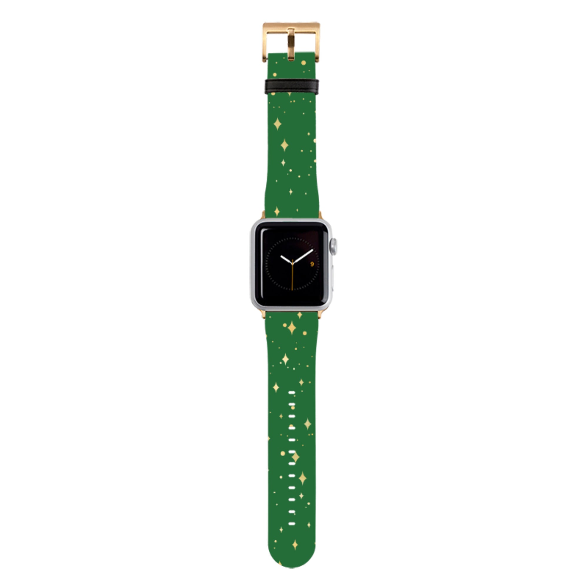 Green Cosmos Apple Watch Strap