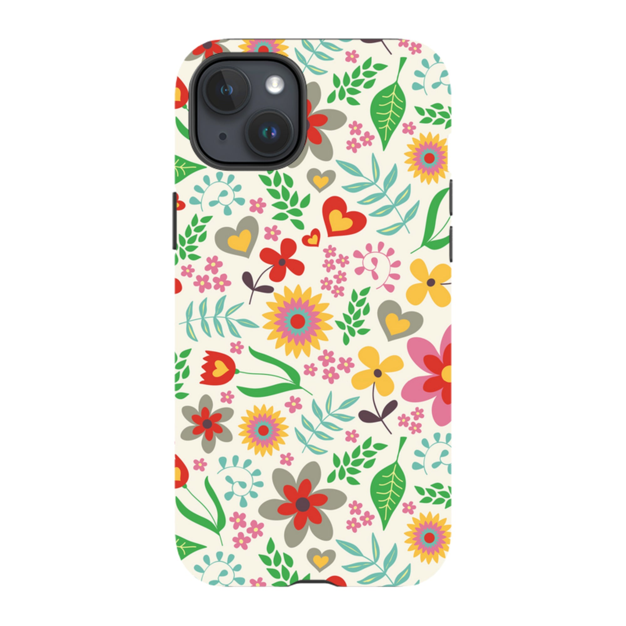 iPhone MagSafe Tough Case -  Folky Floral By Suzy Taylor