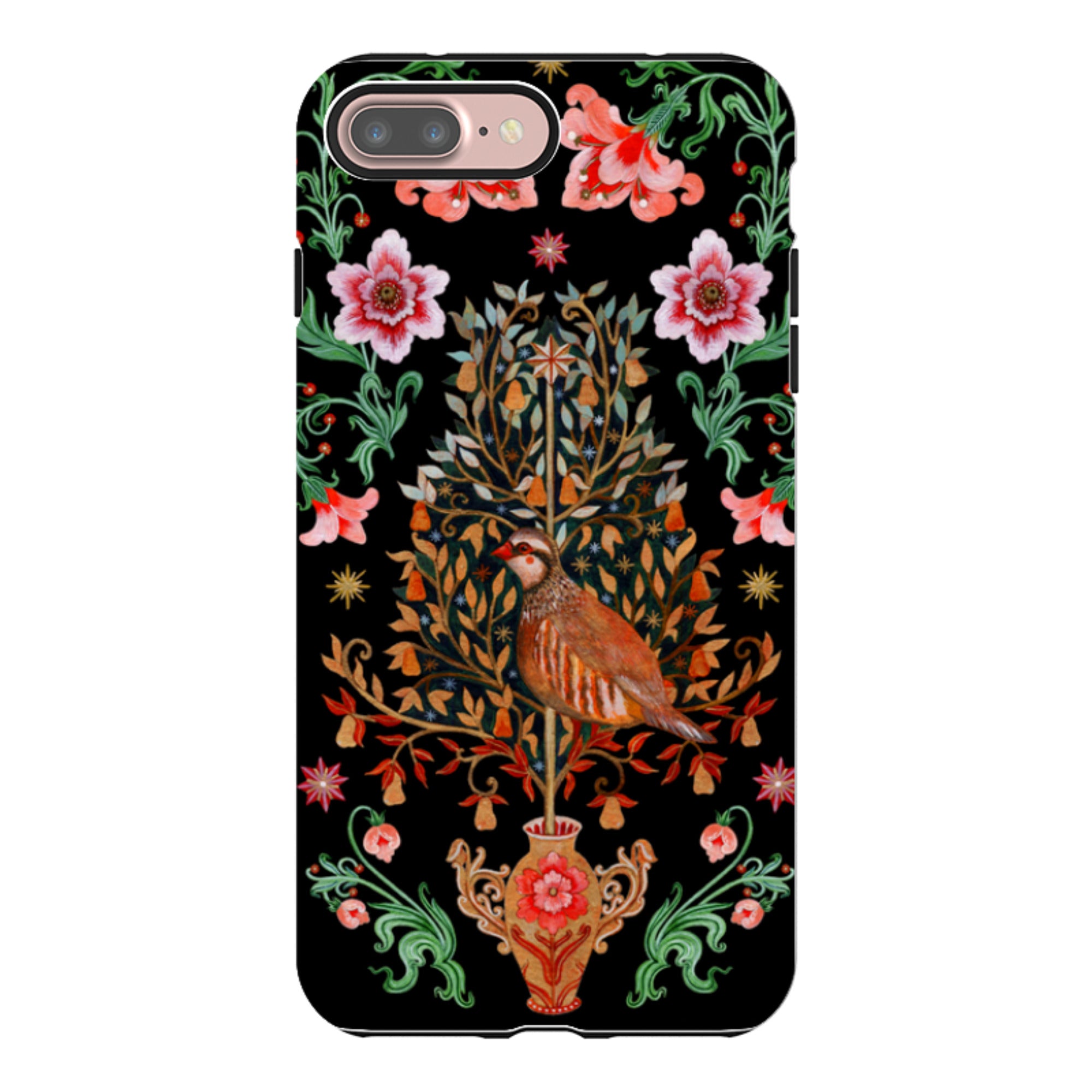 iPhone Tough  Case - Partridge Pear Tree By Maria Matos