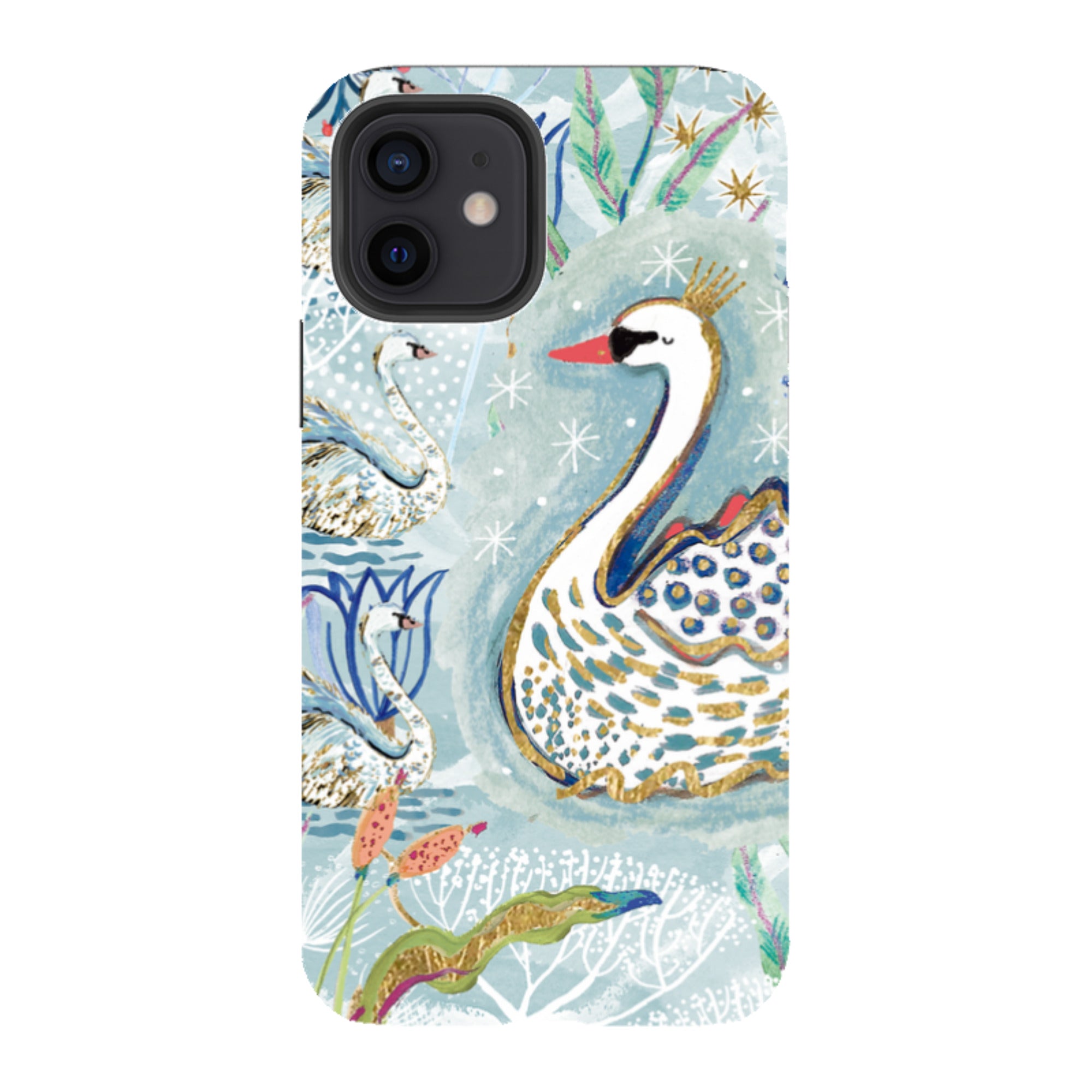 iPhone Tough Case - Seven Swans II By Emma Frances Grant