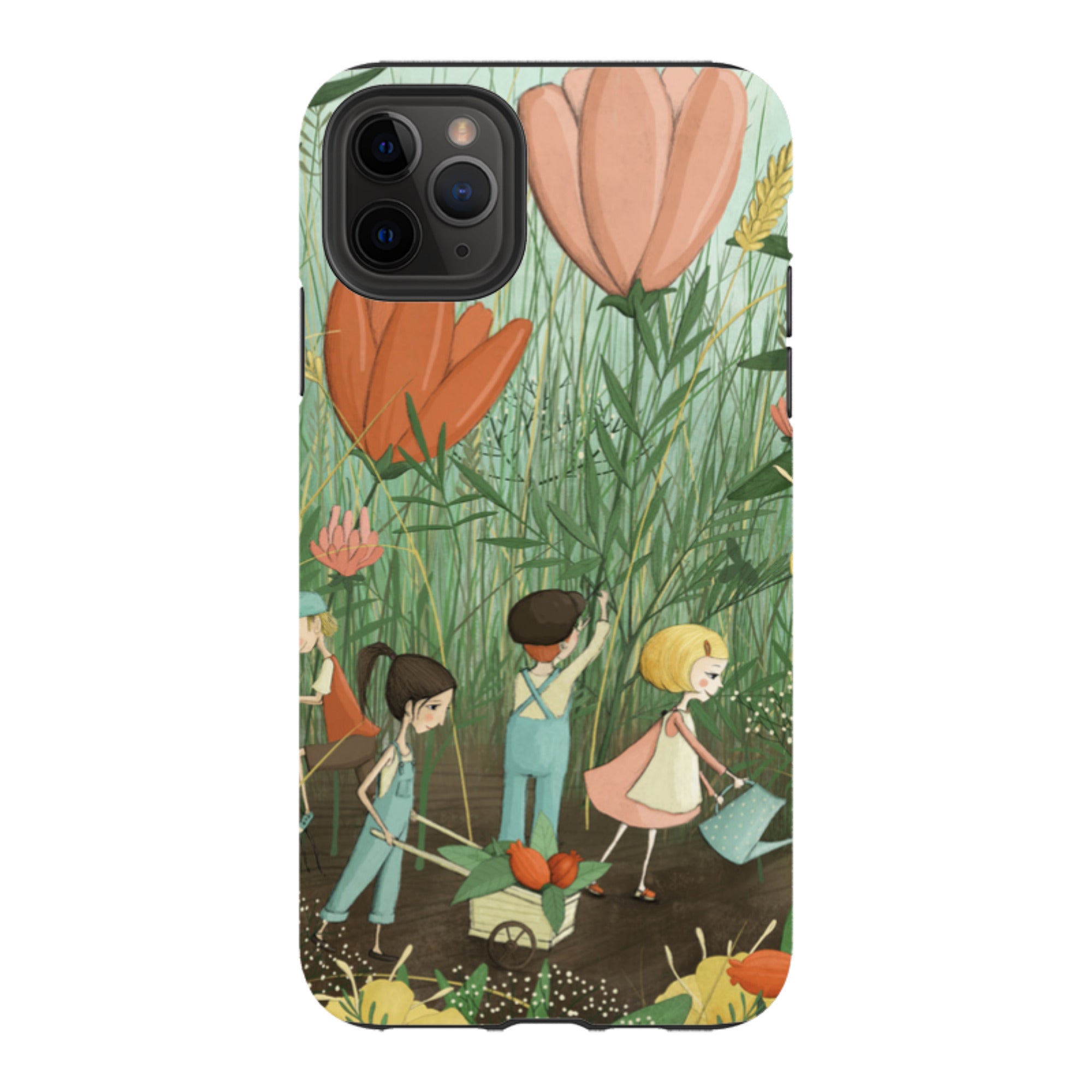 iPhone Tough Case - Garden Day By Maja Lindberg