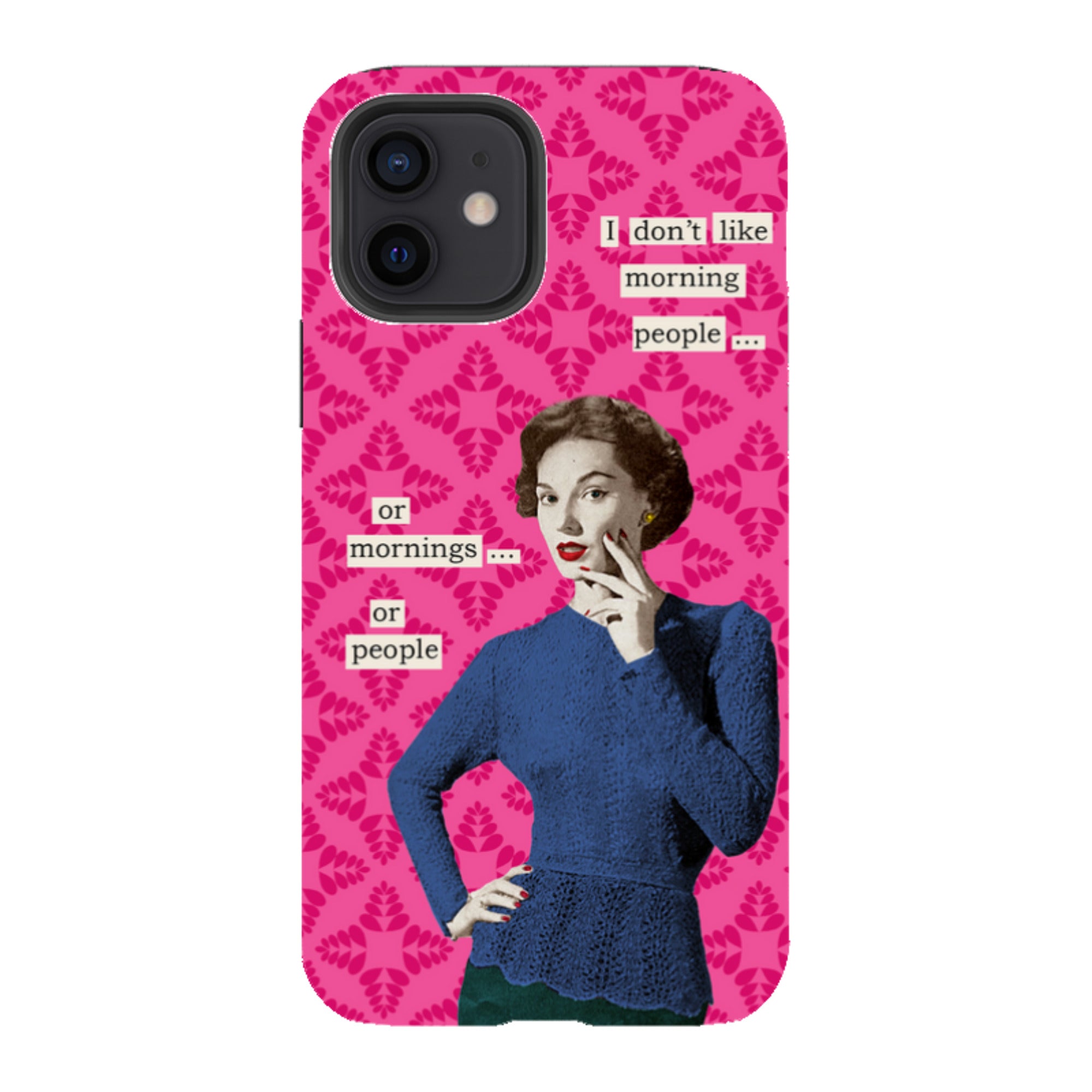 iPhone Tough Case - Morning Person By Clare Jordan