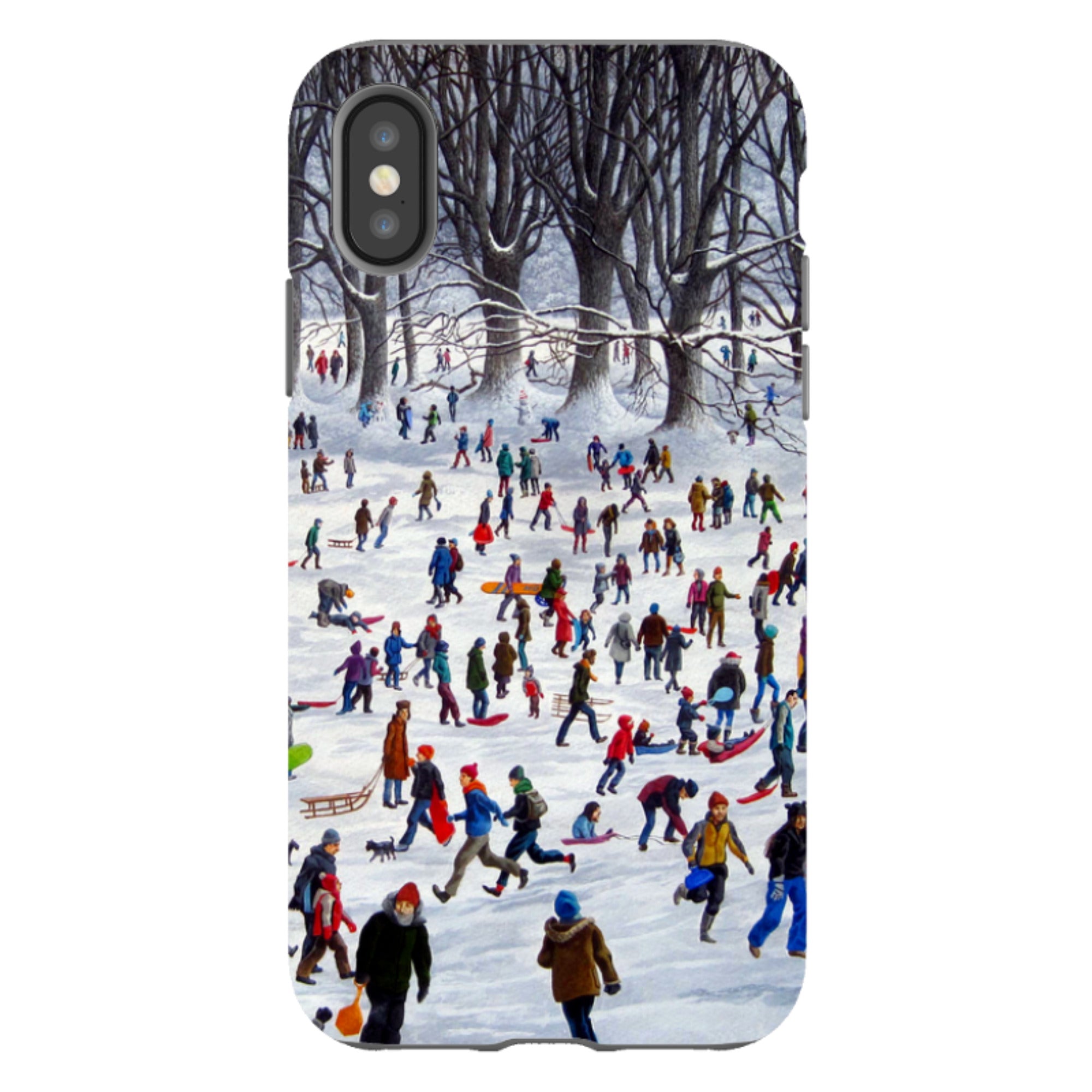 iPhone Tough Case - Snowtime By Philip Hood