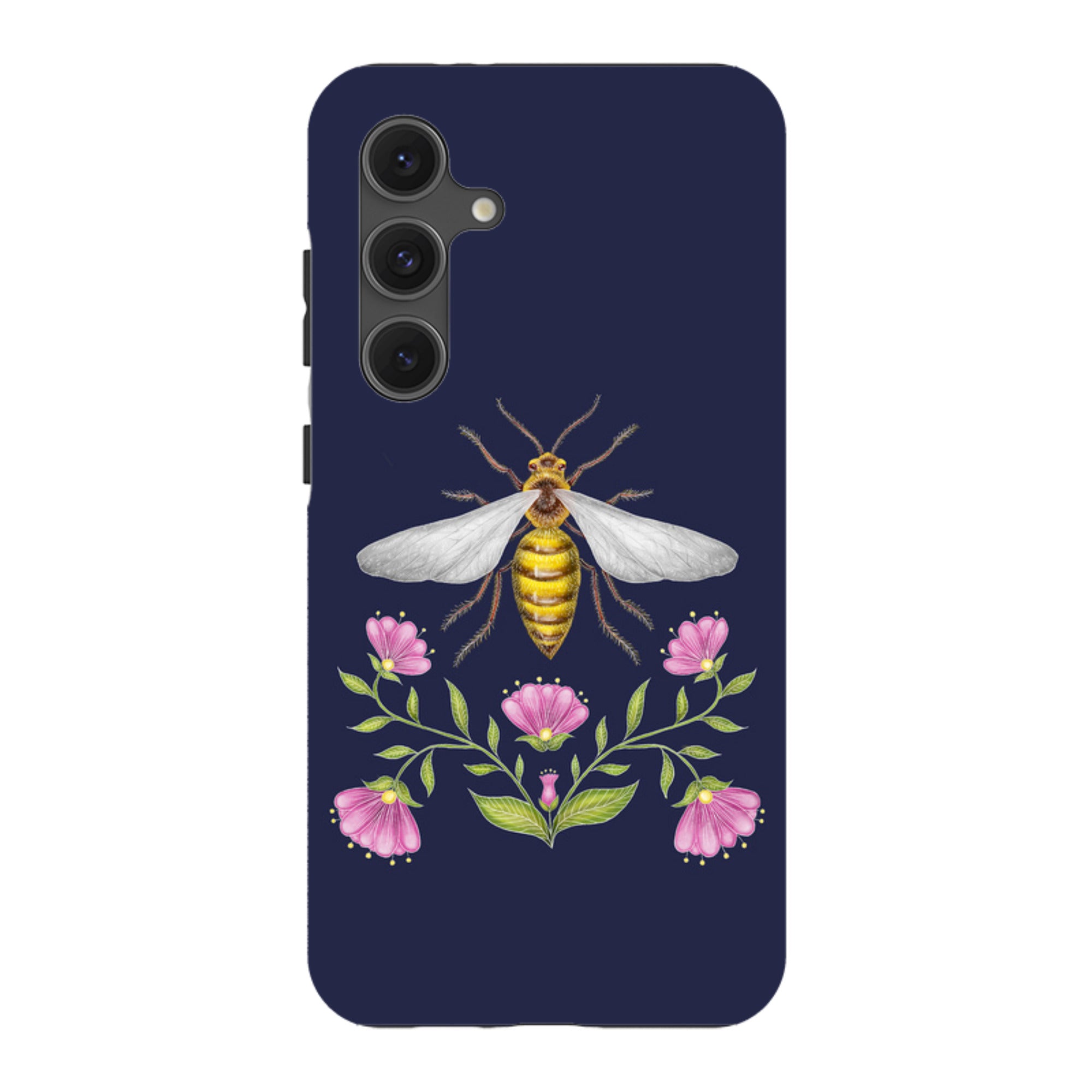 Samsung Tough Case - Wings Of Freedom Navy By Catherine Rowe