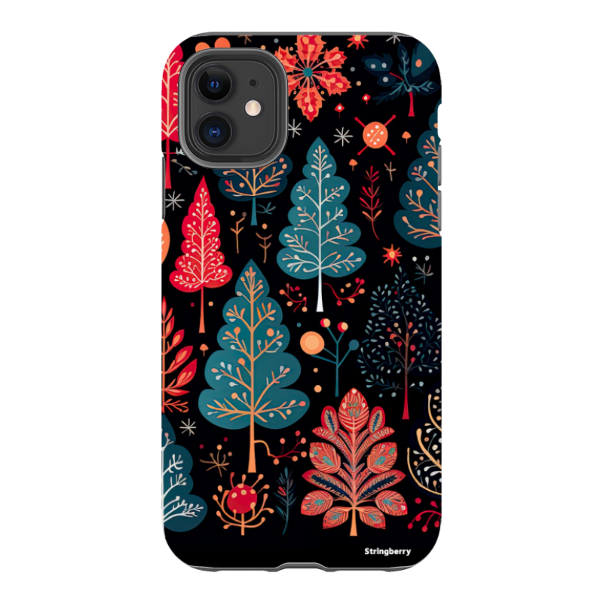 iPhone Tough Case - Dark Winter Forest