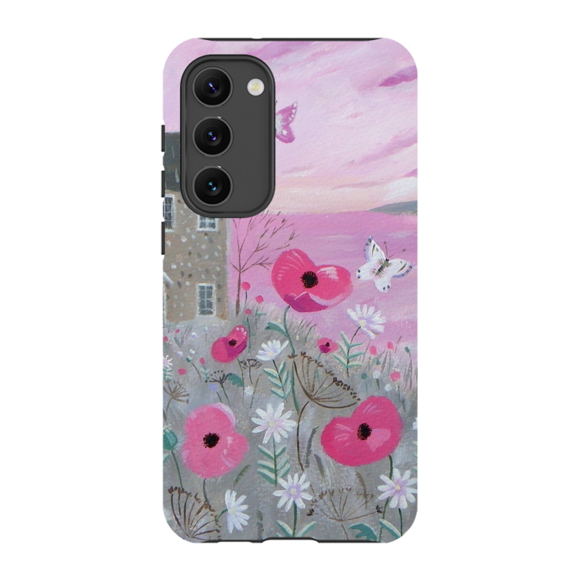 Samsung Tough Case - Seaside Flowers By Mary Stubberfield