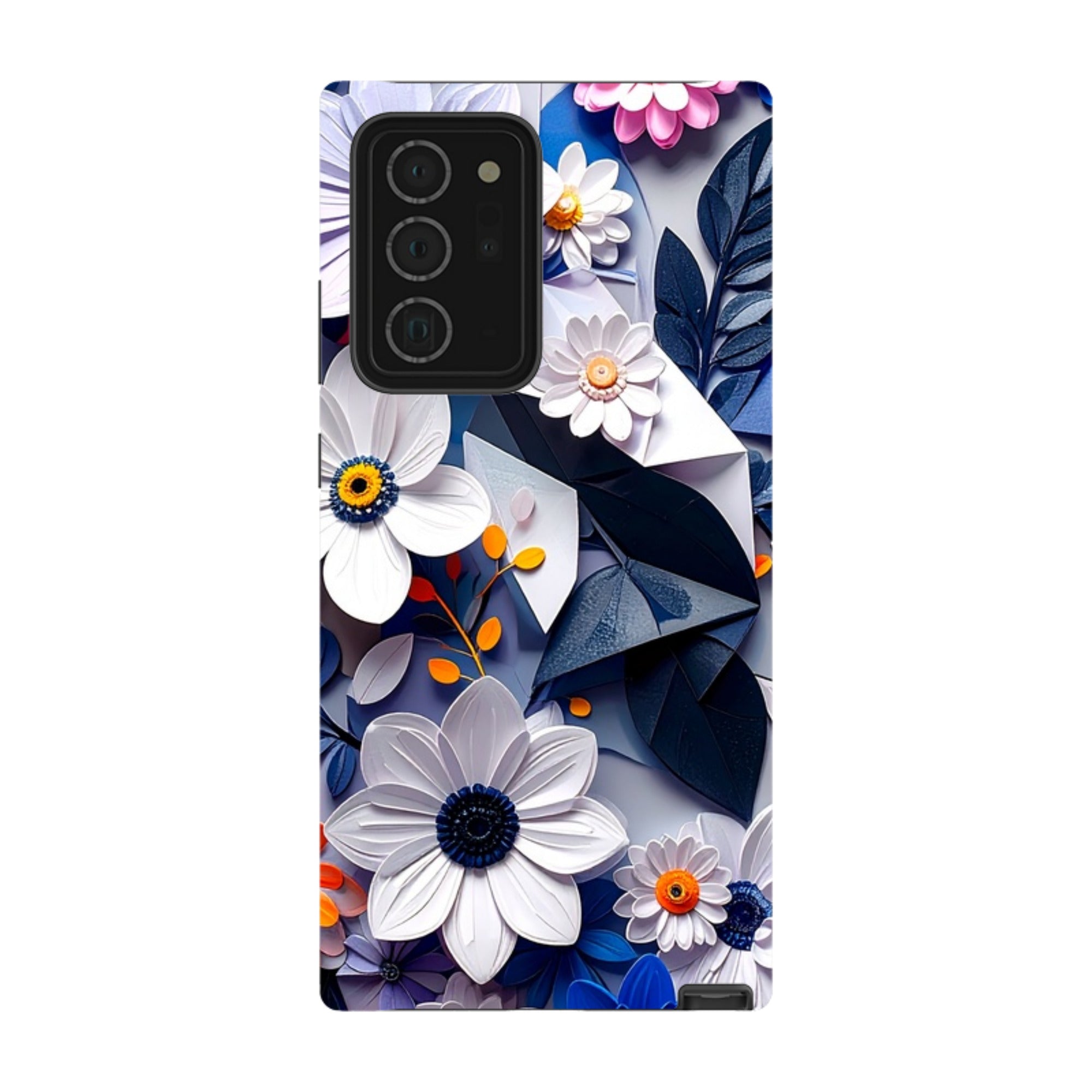 Samsung Tough Case - Summer Blue Florals