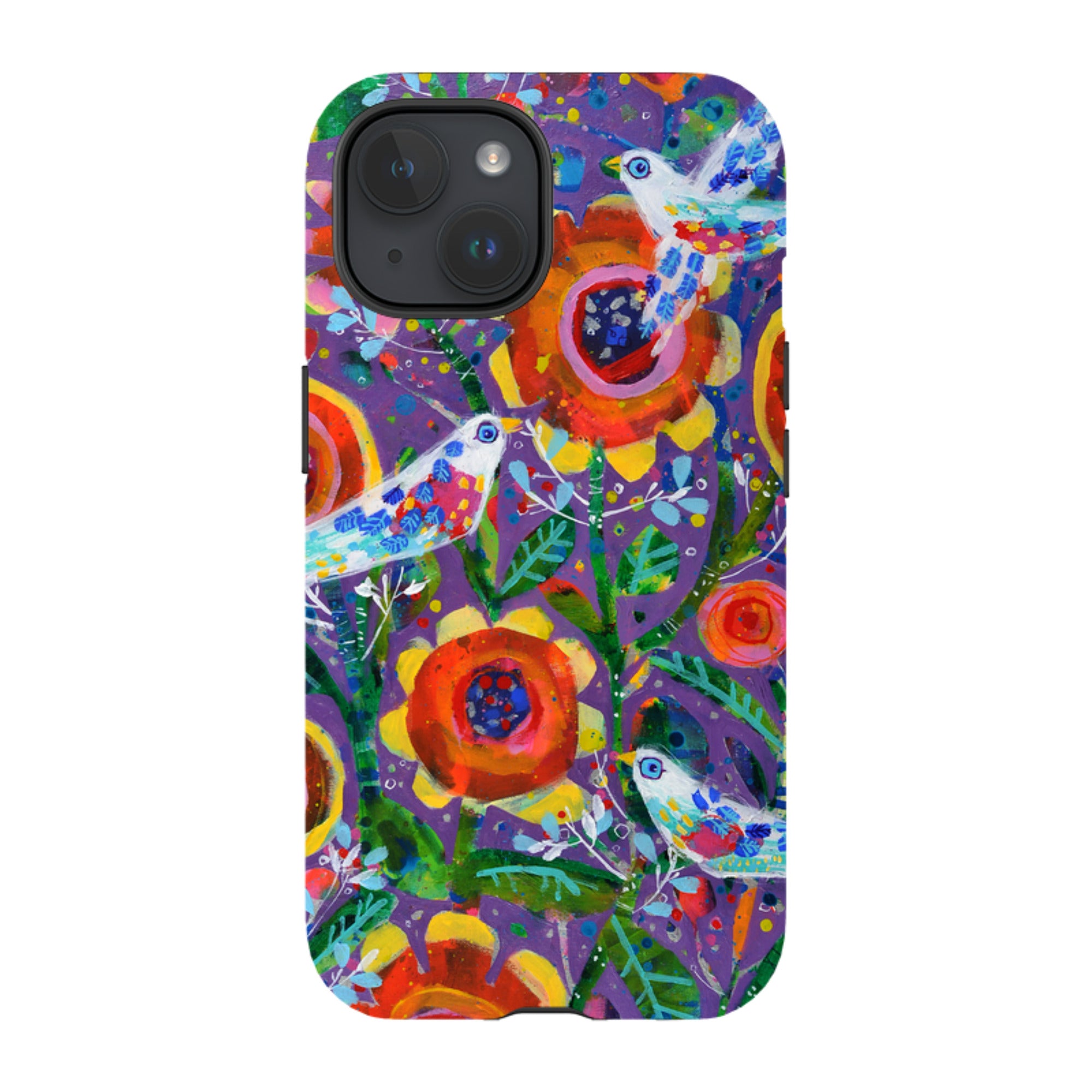 iPhone Tough Case - Garden Party By Claire West