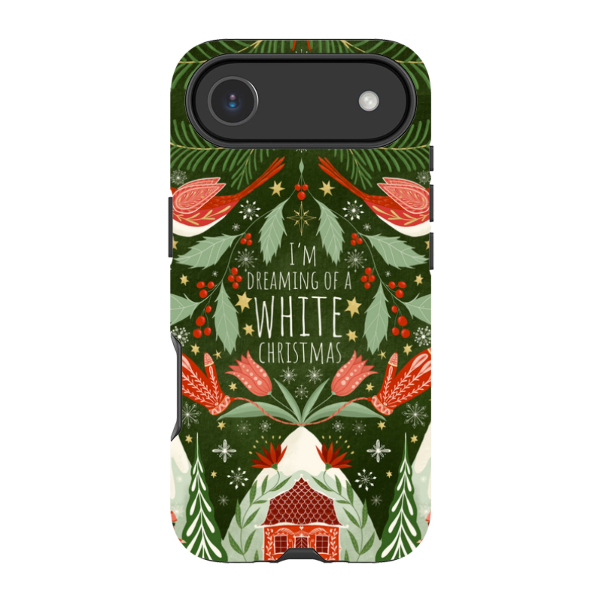 iPhone Tough Case - I'm Dreaming Of a White Christmas By Maja Lindberg