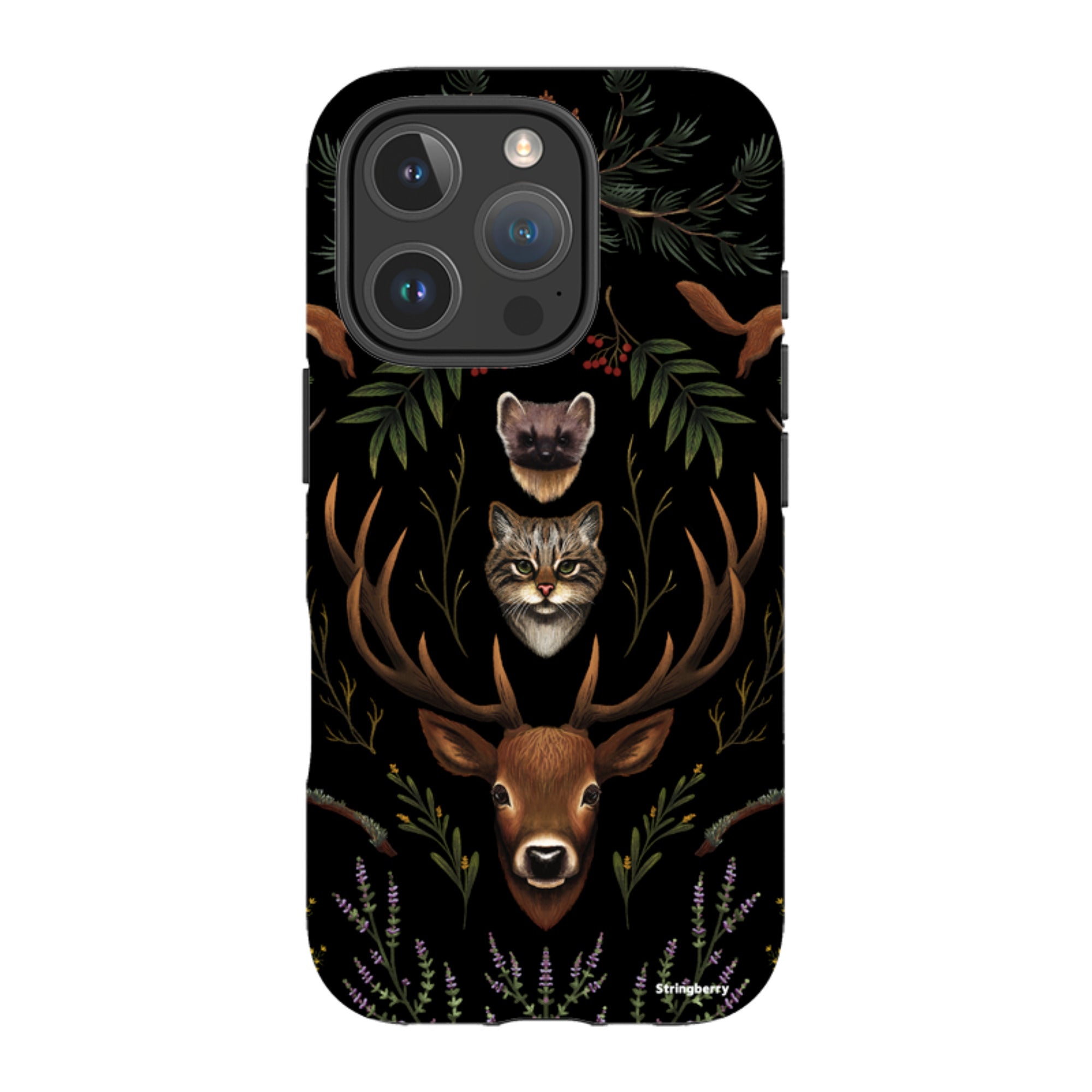 iPhone Tough Case - Highland Wildlife By Anna Stead