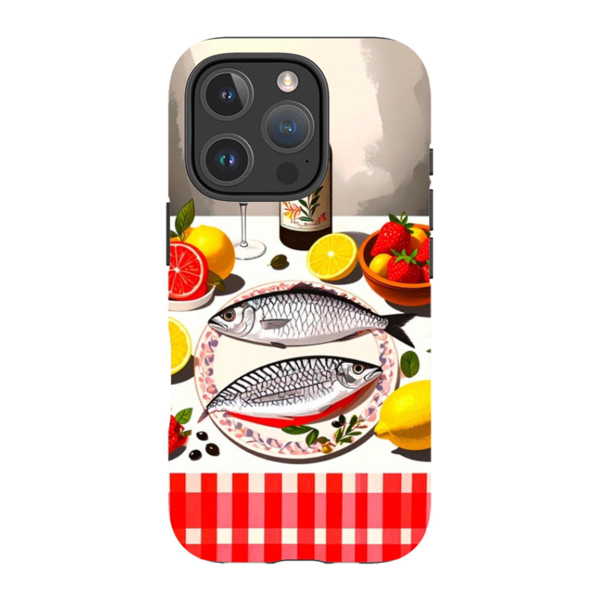 iPhone MagSafe Tough Case - Plates Of Sardines