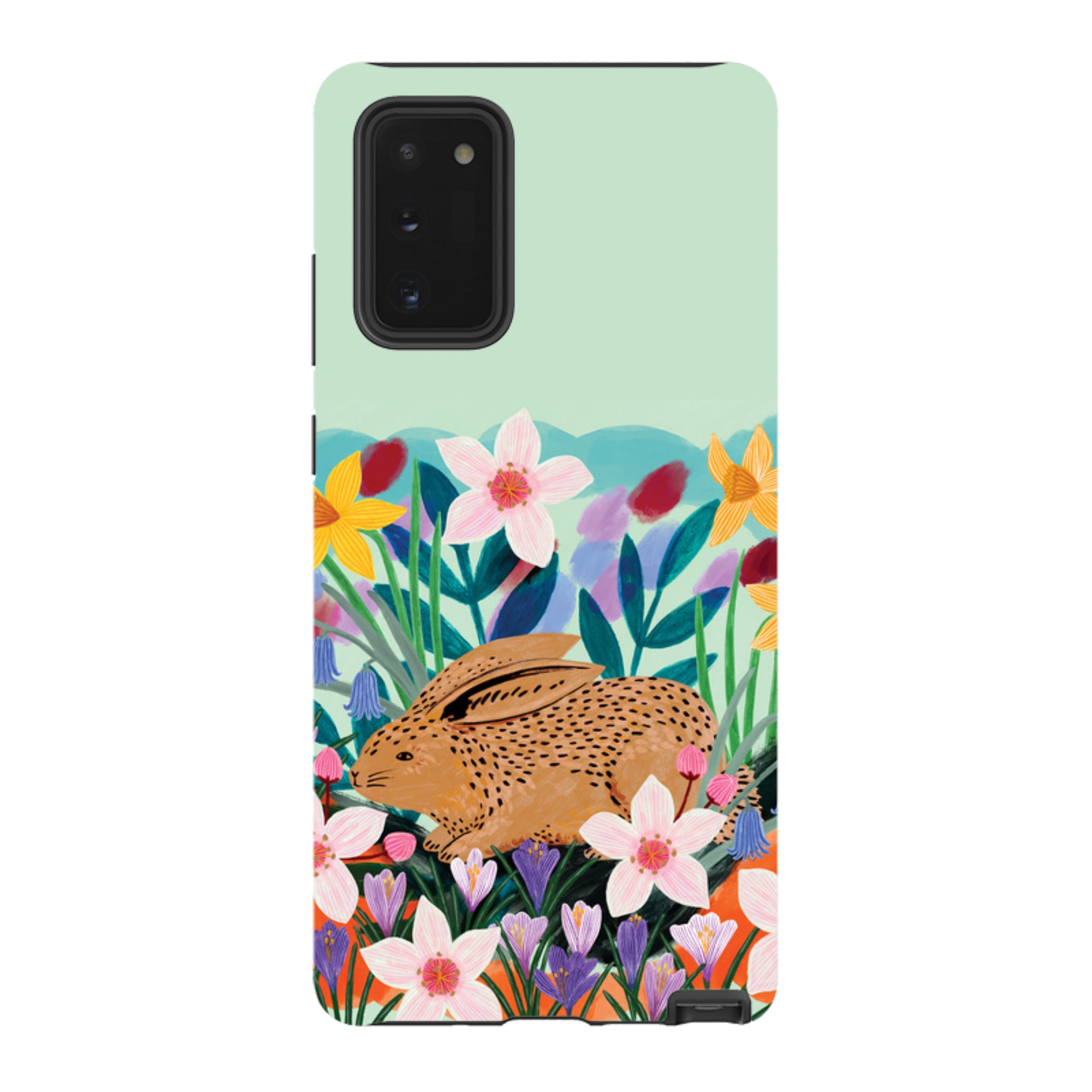 Samsung Tough Case - Spring Bunny By Lee Foster Wilson