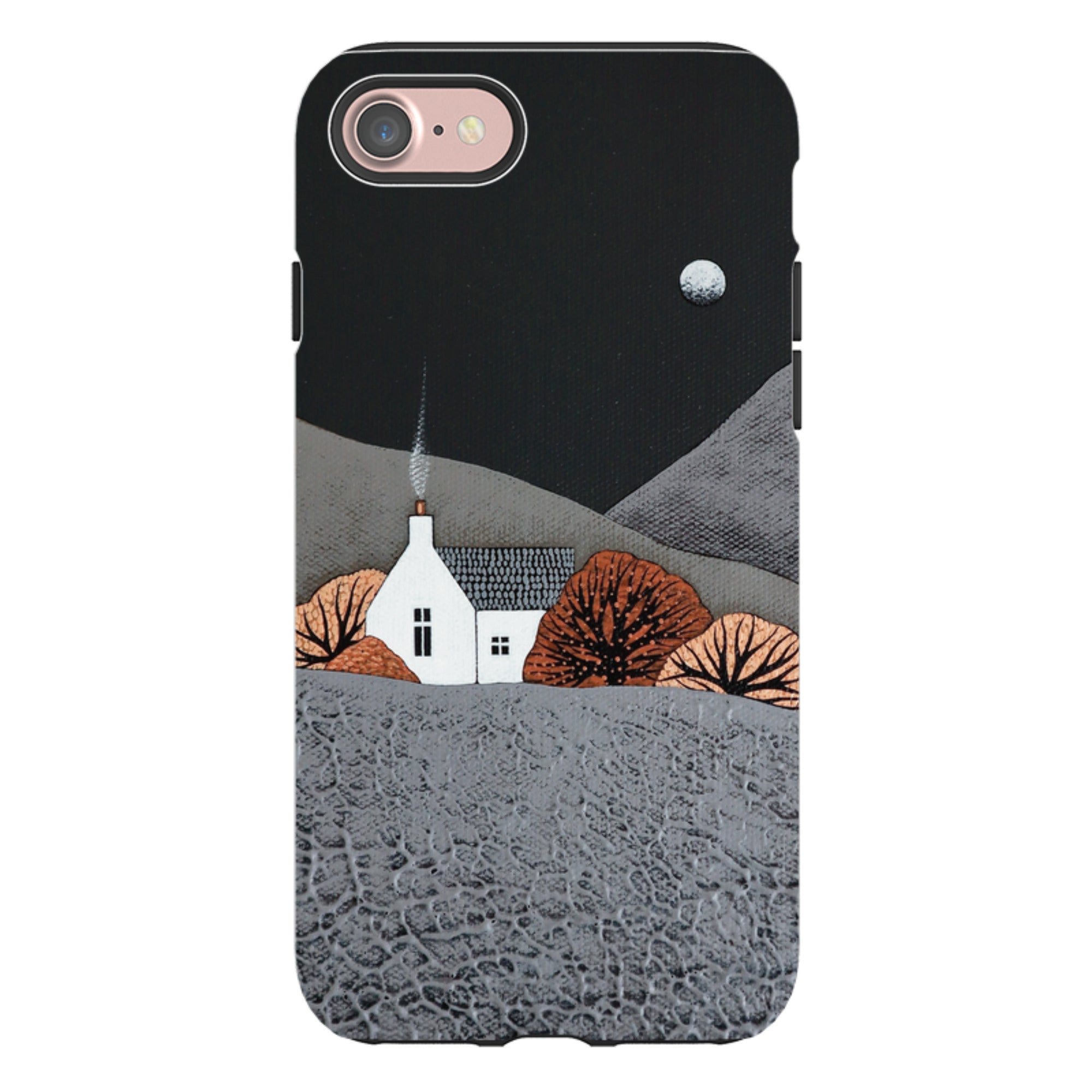 iPhone Tough Case - Last Embers Of The Bonfire By Natasha Newton