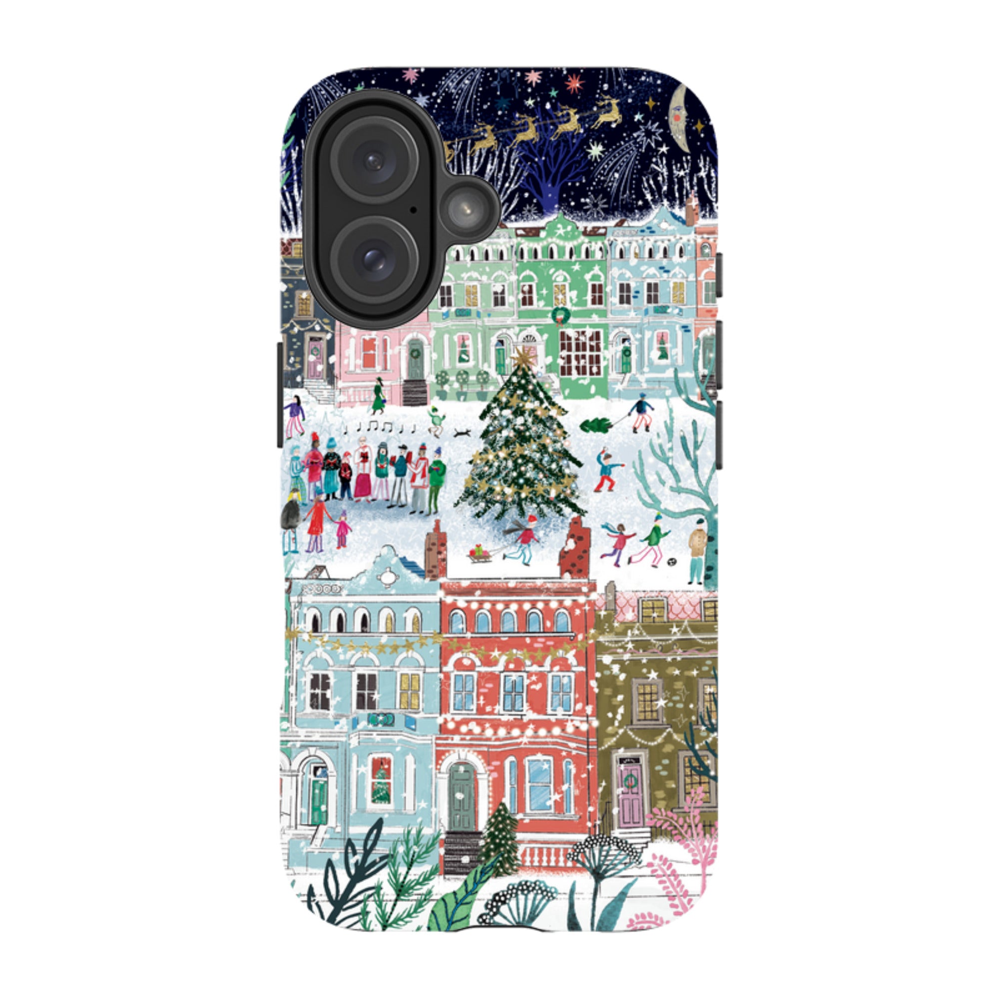 iPhone Tough Case - Winter In Notting Hill By Emma Frances Grant