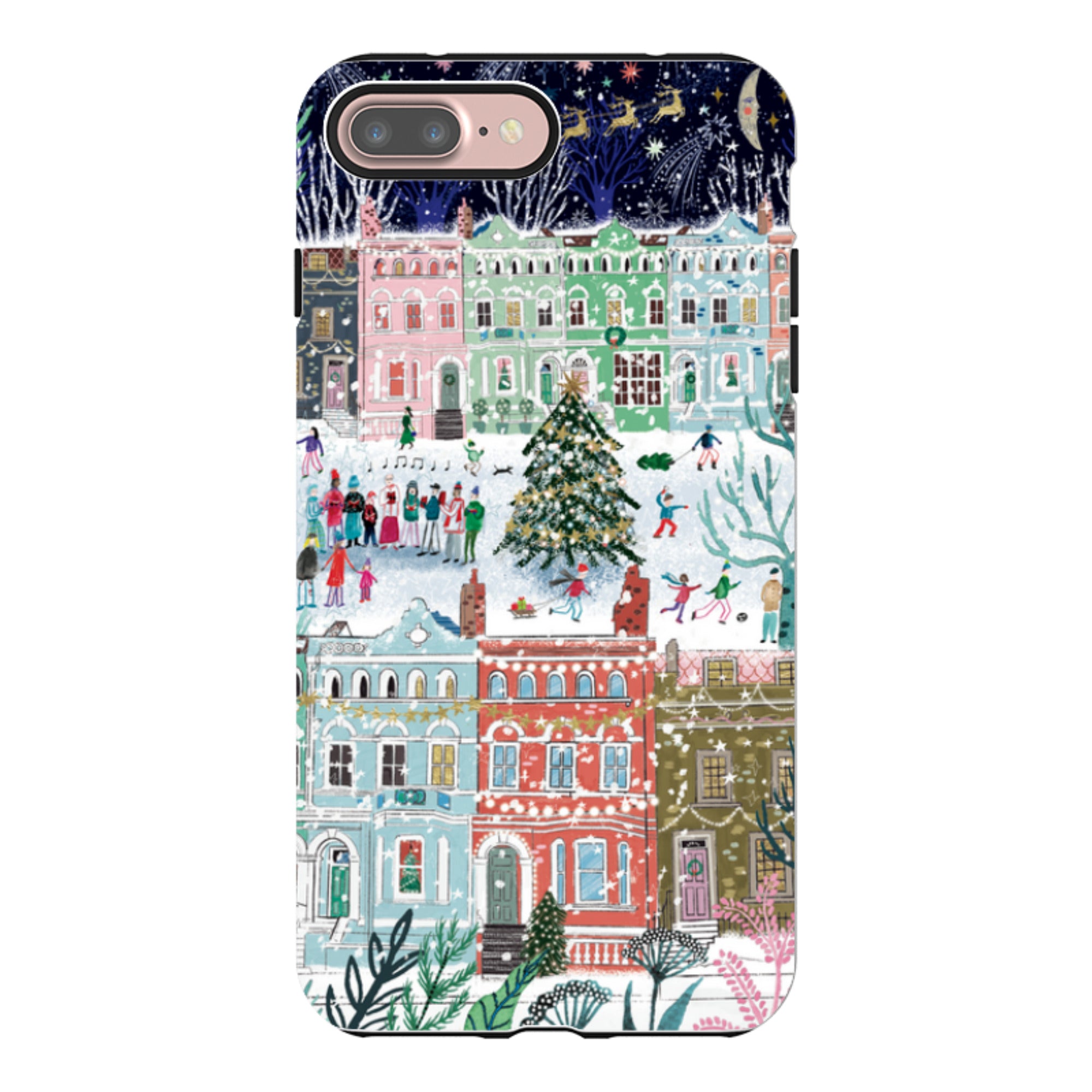 iPhone Tough Case - Winter In Notting Hill By Emma Frances Grant