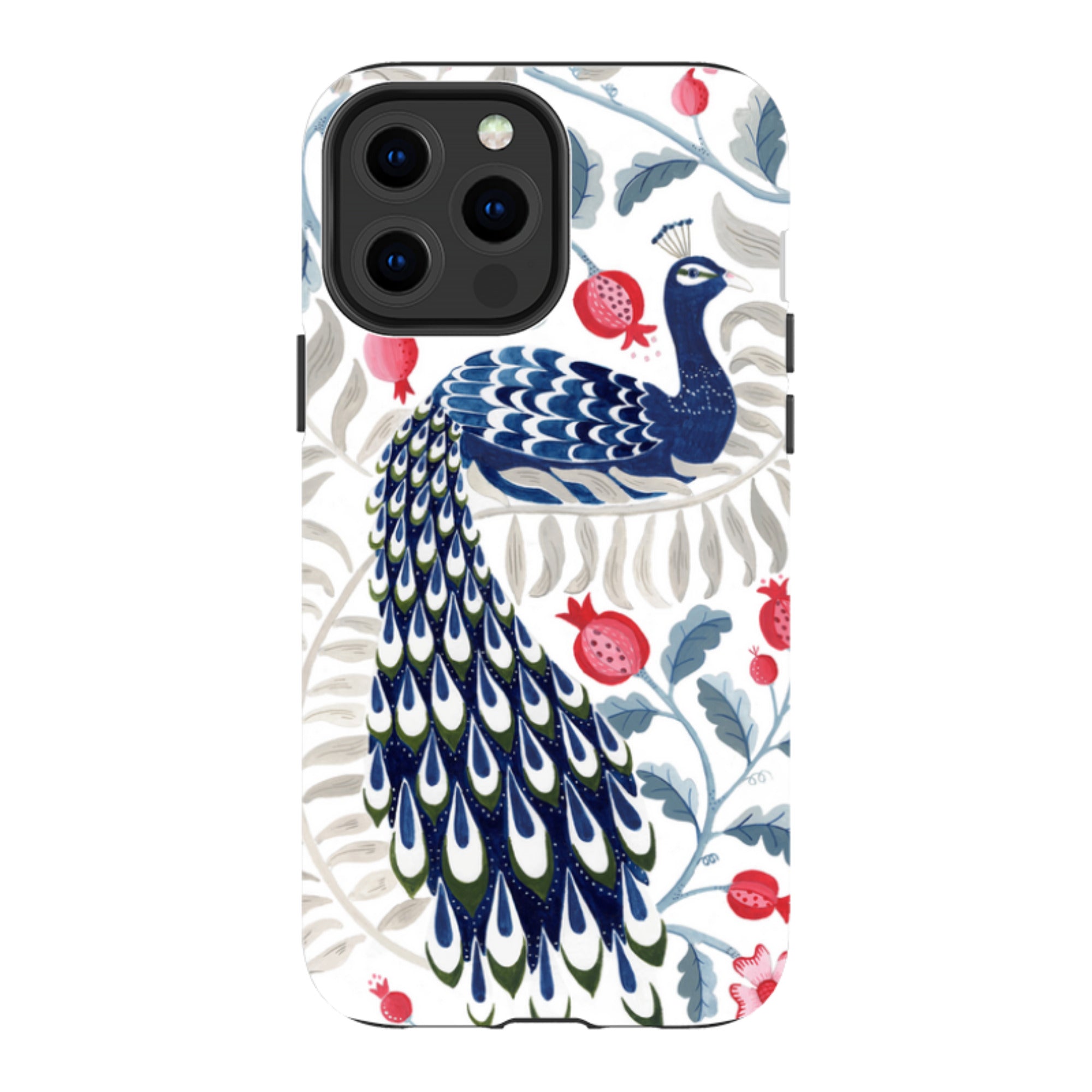iPhone Tough Case - Peacock By Bex Parkin