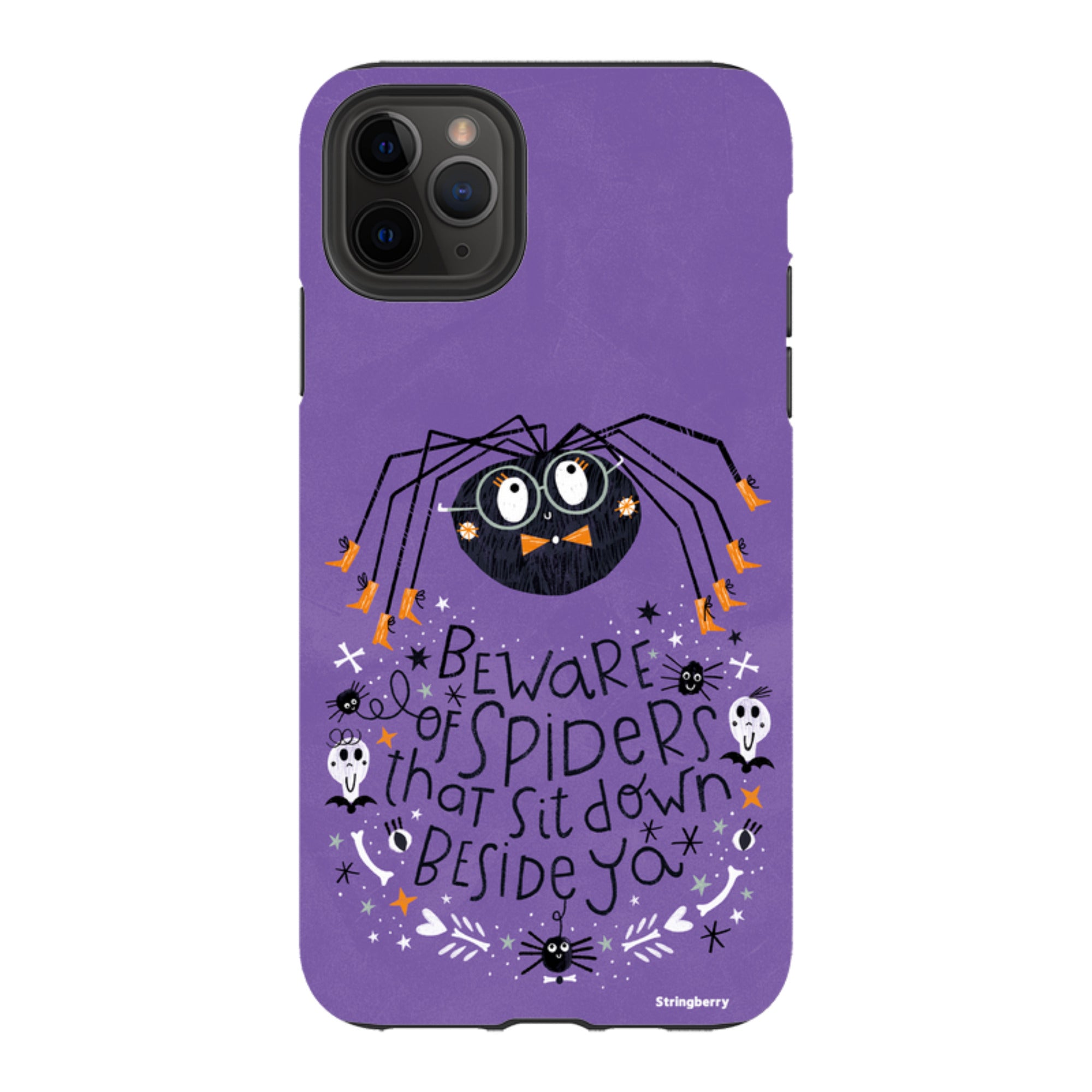 iPhone Tough Case - Spider By Ali Brookes