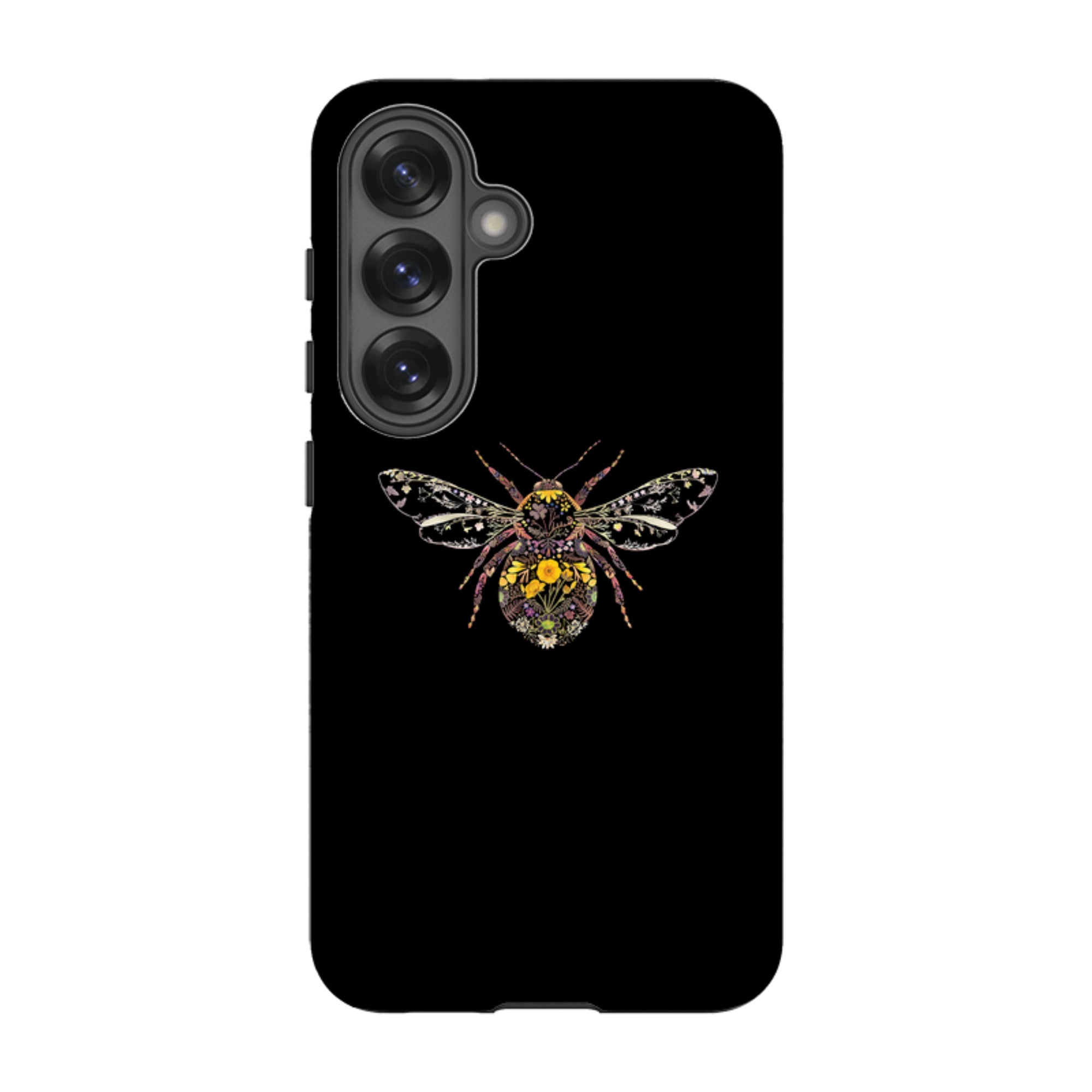 Samsung Tough  Case - Floral Bumble Bee By Helen Ahpornsiri
