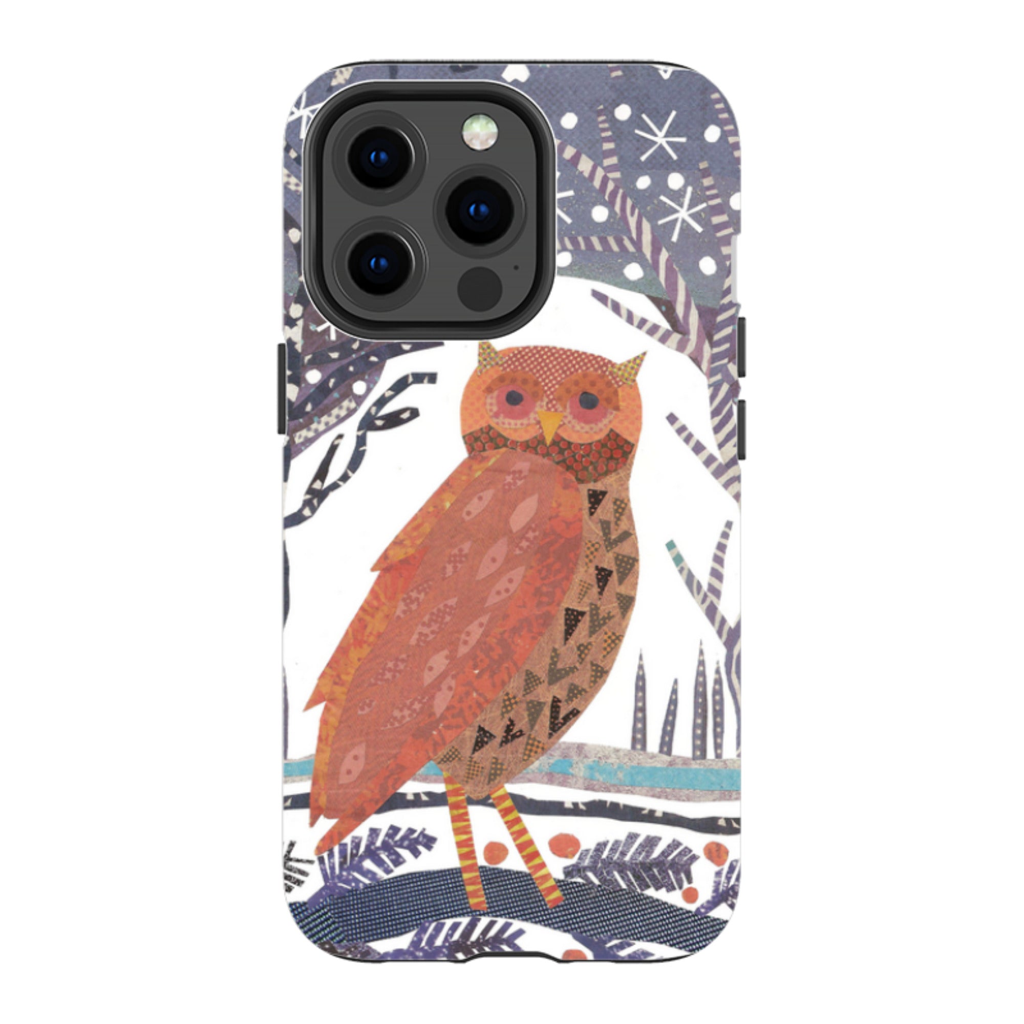 iPhone Tough Case - Winter Owl By Jane Robbins