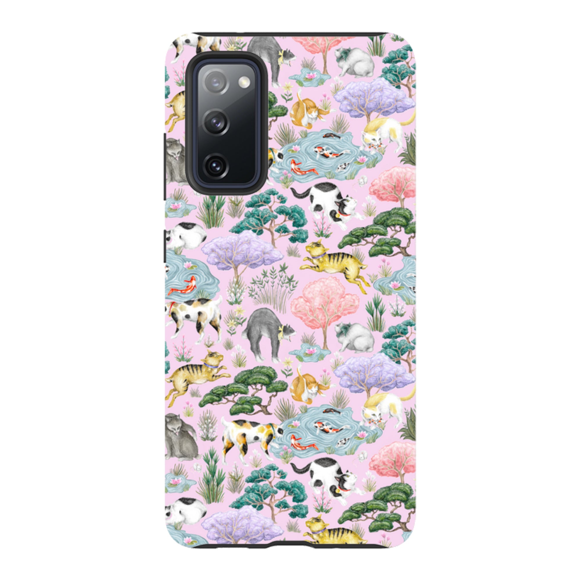 Samsung Tough  Case - Cat Garden By Catherine Rowe