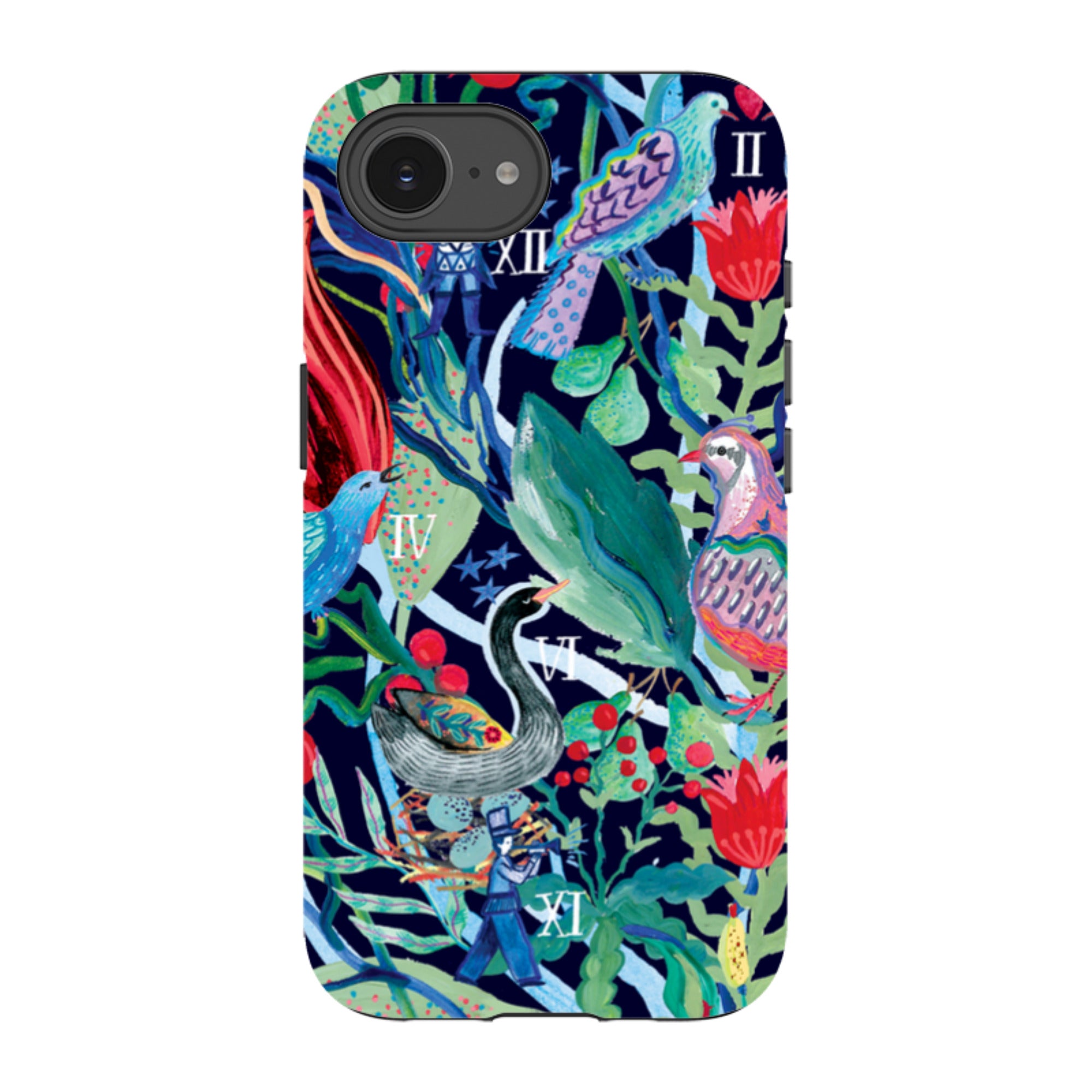 iPhone Tough Case - Christmas Days I By Emma Frances Grant