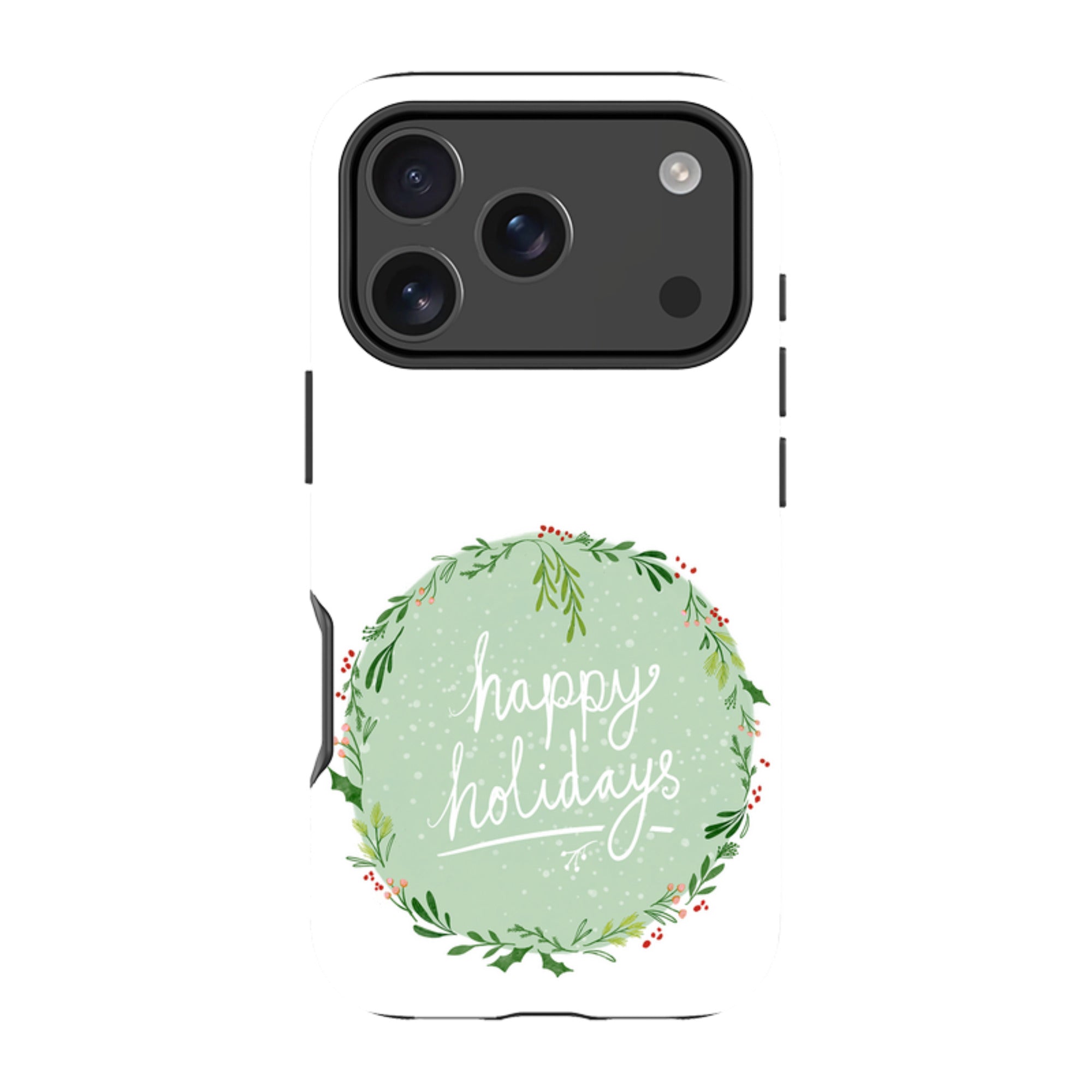 iPhone Tough Case - Happy Holidays By Katherine Quinn