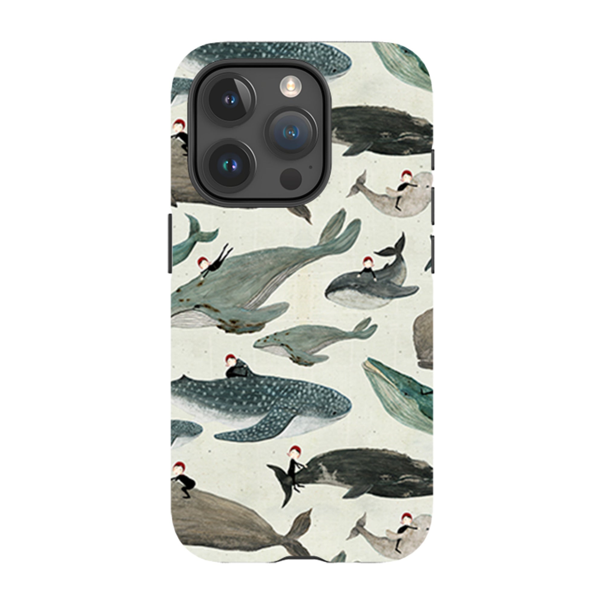 iPhone Tough Case - Whale Rider By Katherine Quinn