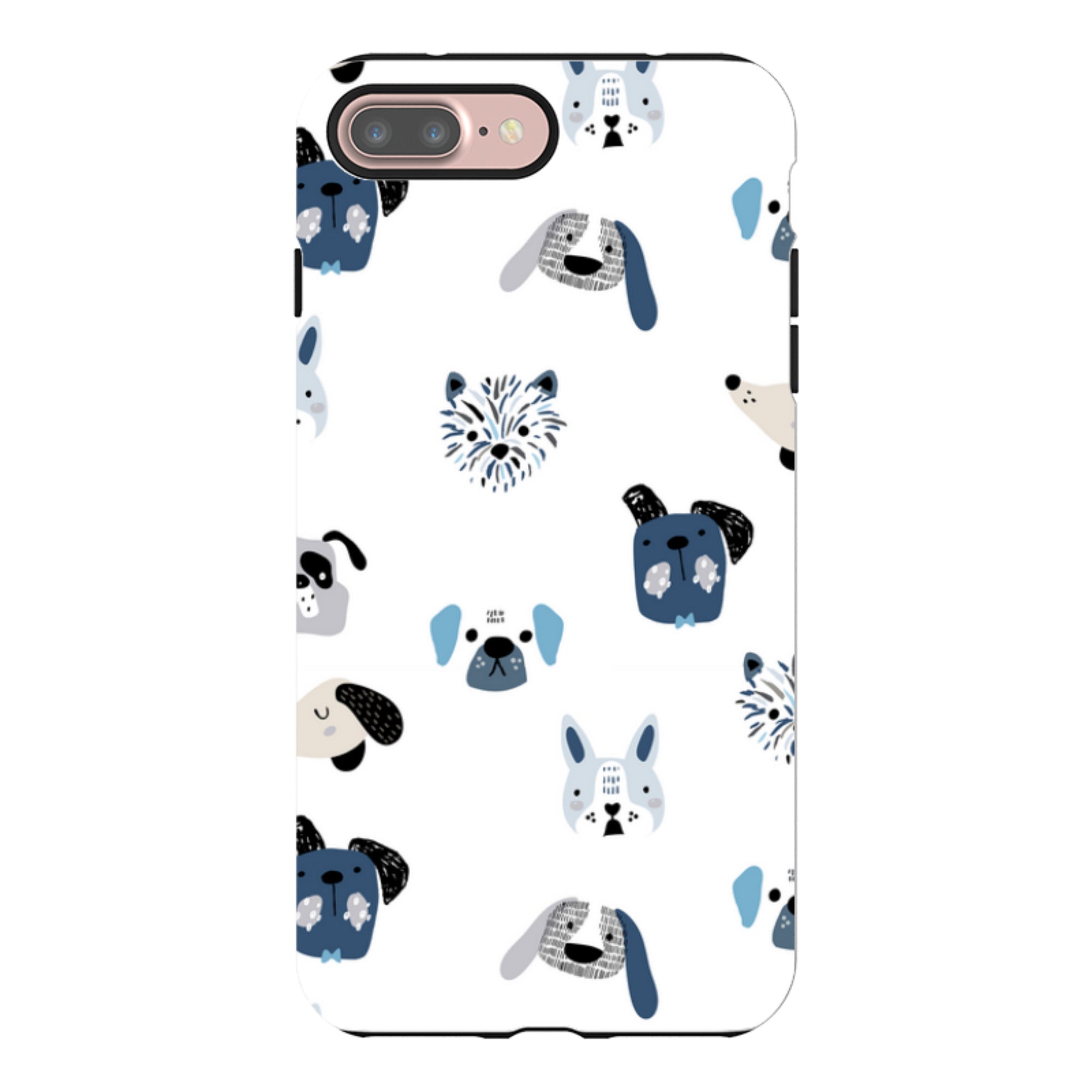 iPhone Tough Case - Dog Pattern