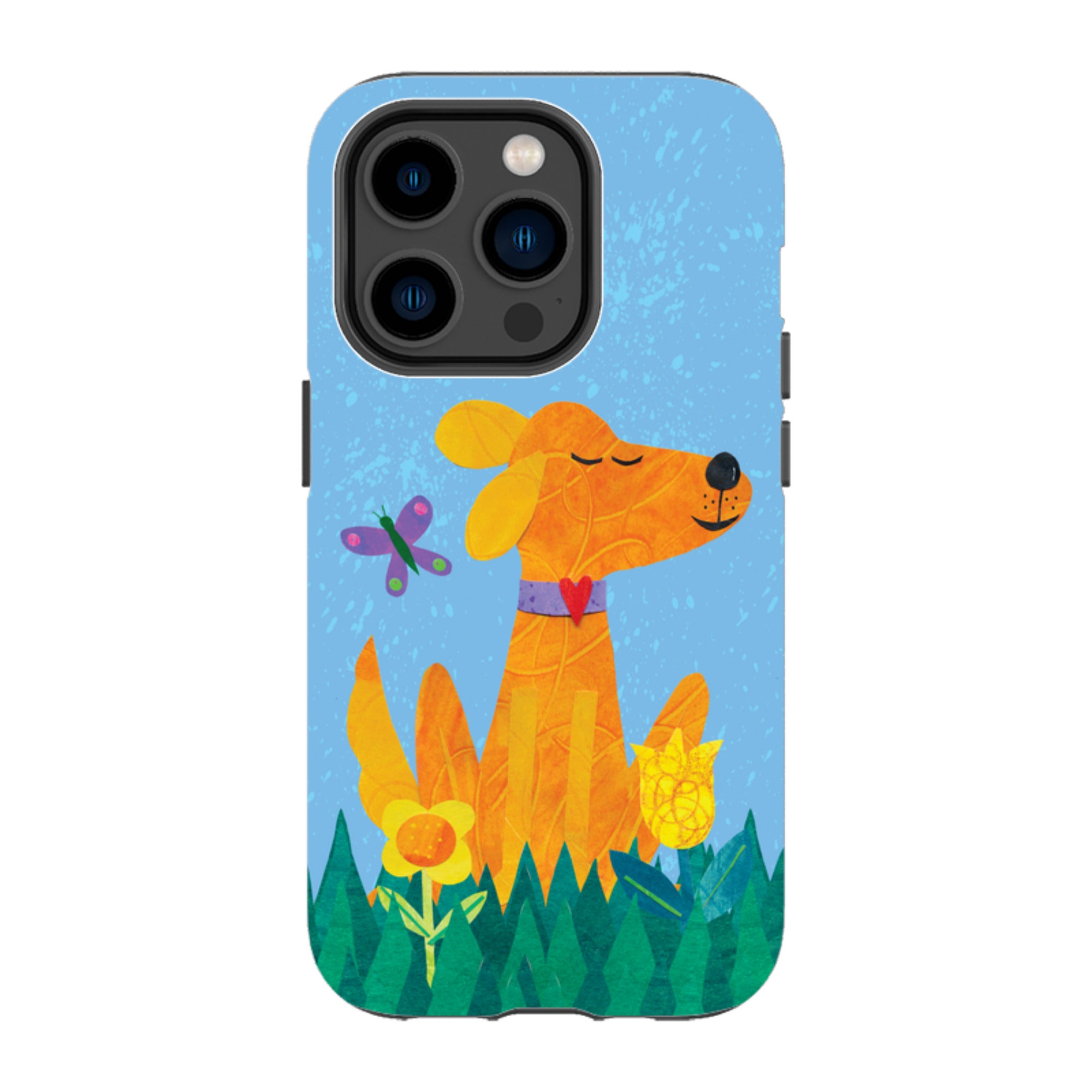 iPhone MagSafe Tough Case - Pup in the grass By Tracey English