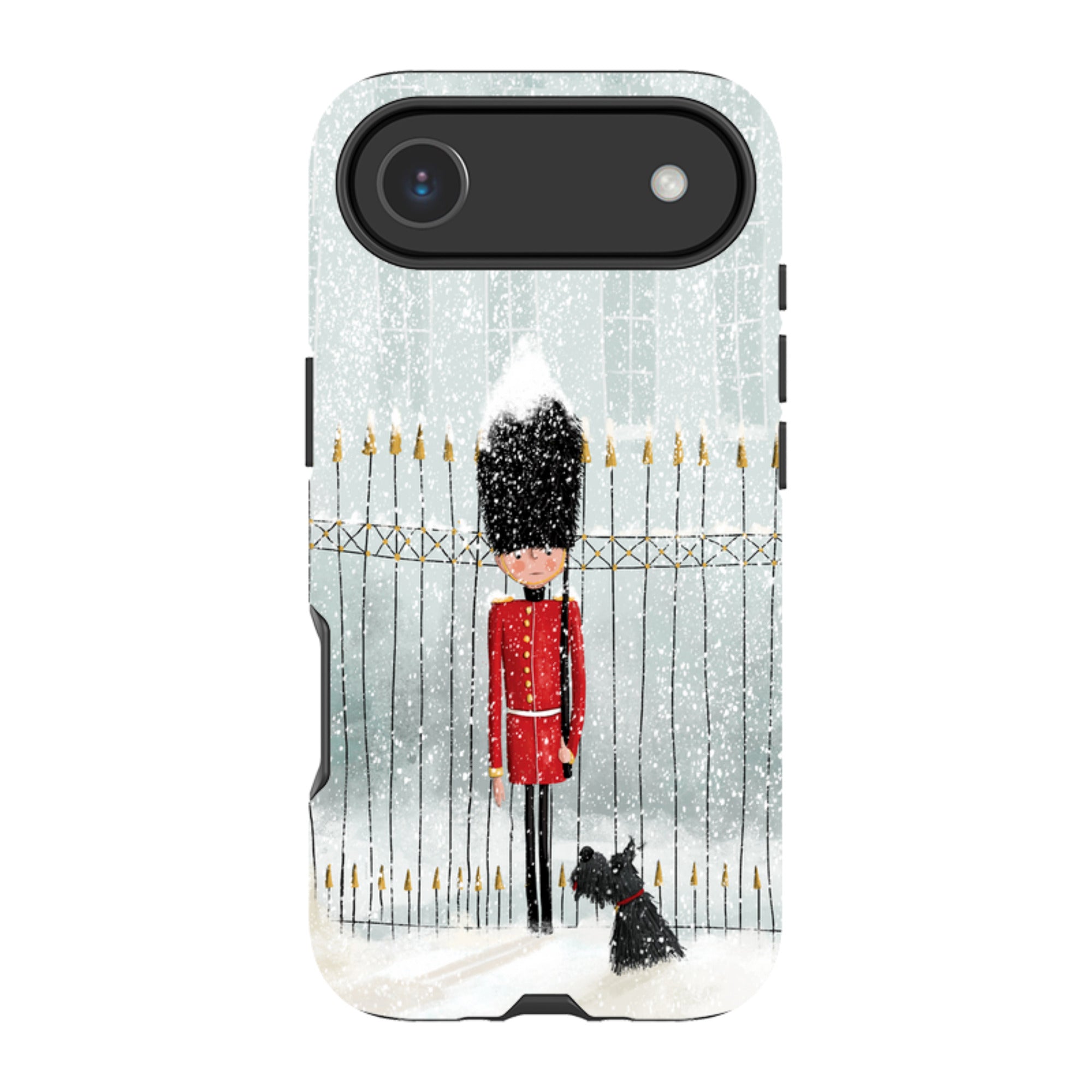 iPhone Tough Case - London In Snow By Maja Lindberg