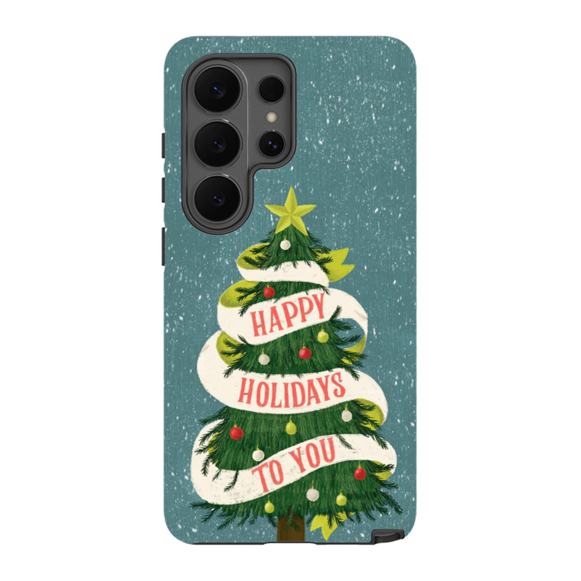Samsung Tough Case - Happy Holidays By Abby Jacobs