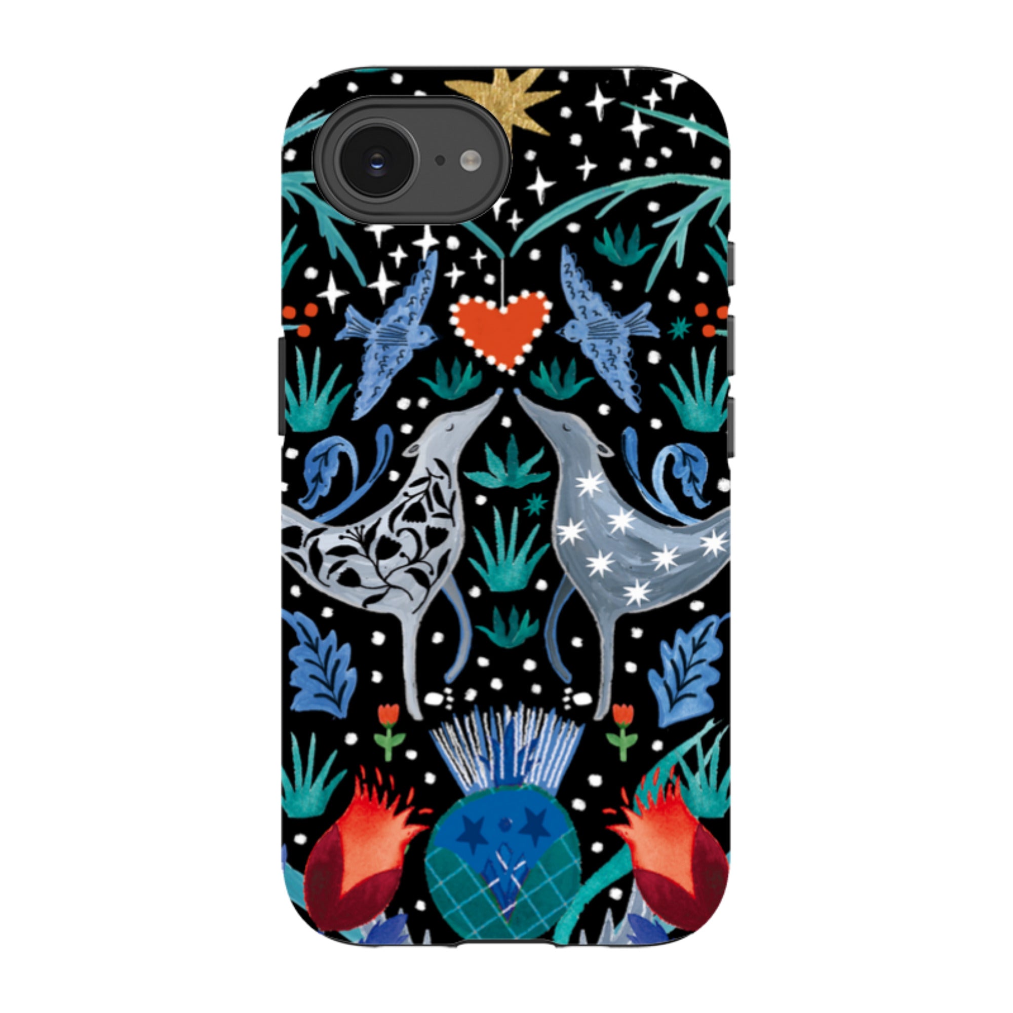 iPhone Tough Case - Winter Walk By Emma Frances Grant