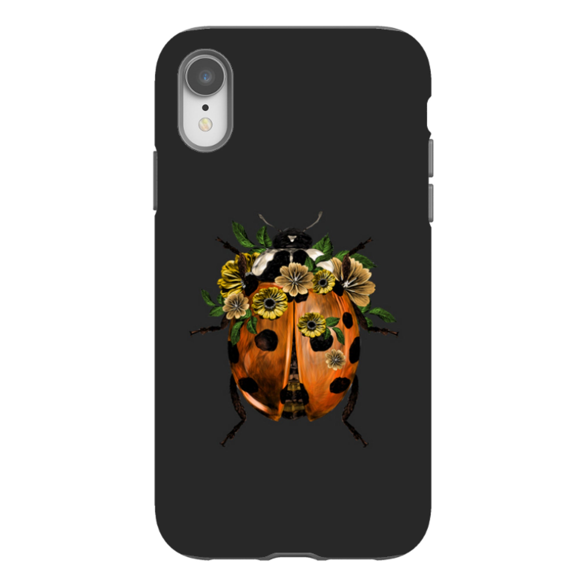 iPhone Tough Case - Ladybug Dark