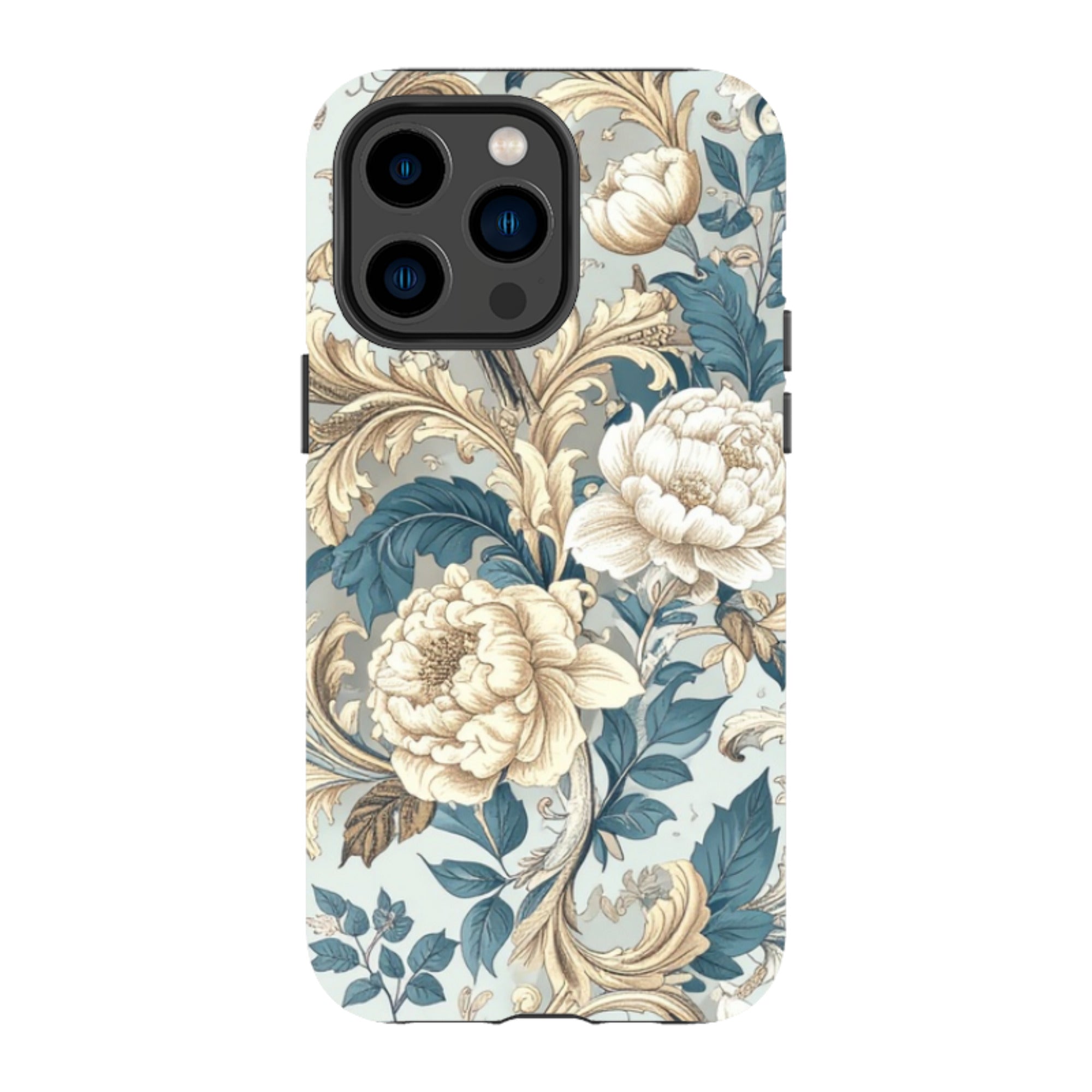 iPhone Case - Blue and Gold Summer