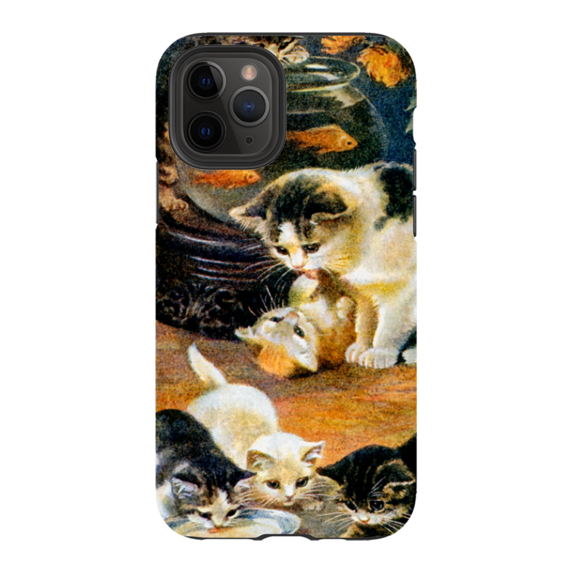 iPhone Tough Case - A Frolicsome Family By Heritage