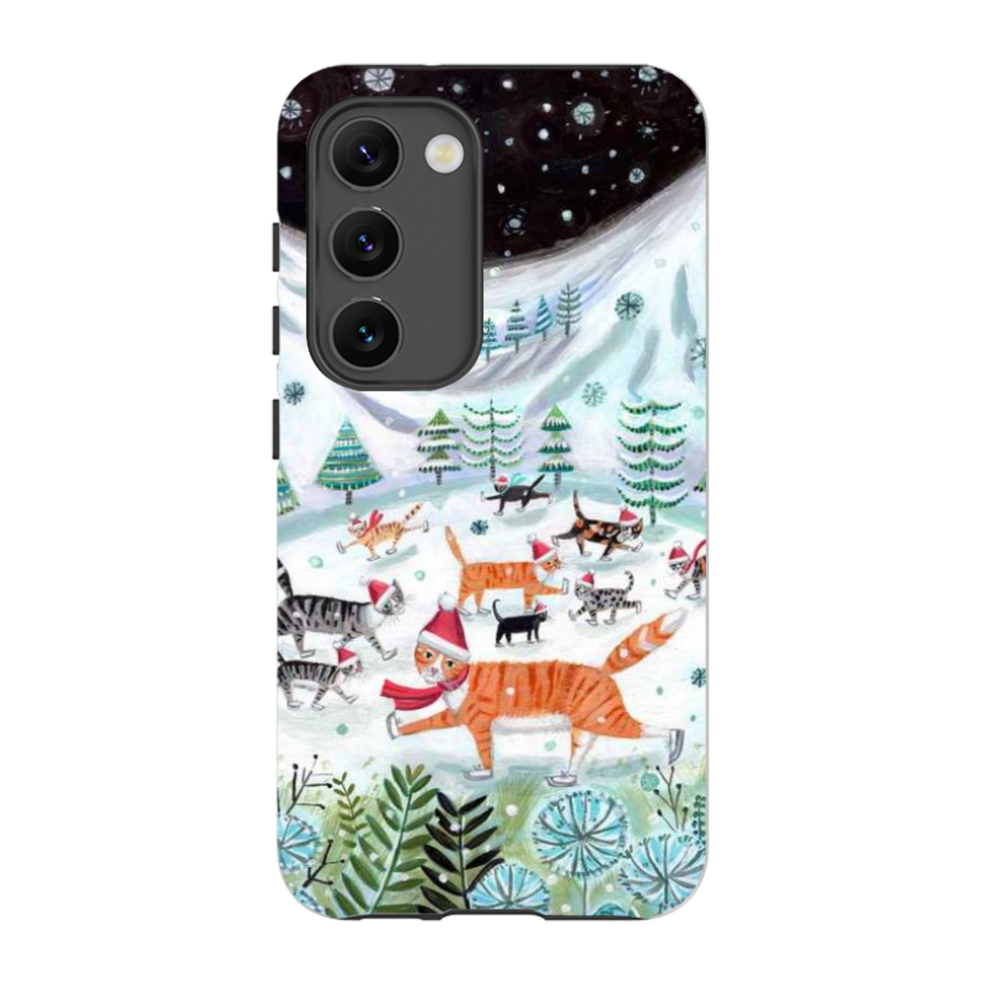 Samsung Tough Case - Cats On Ice By Mary Stubberfield