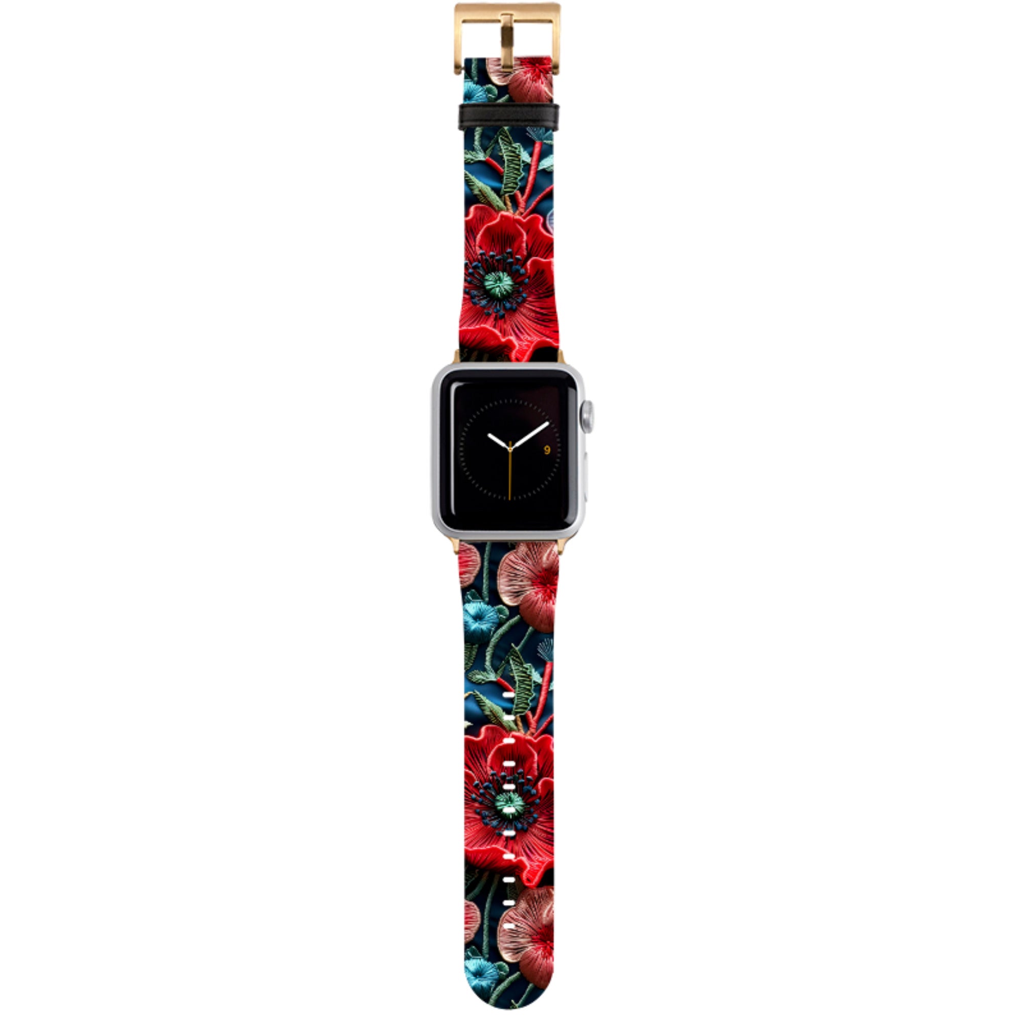 Poppy Love II Apple Watch Strap