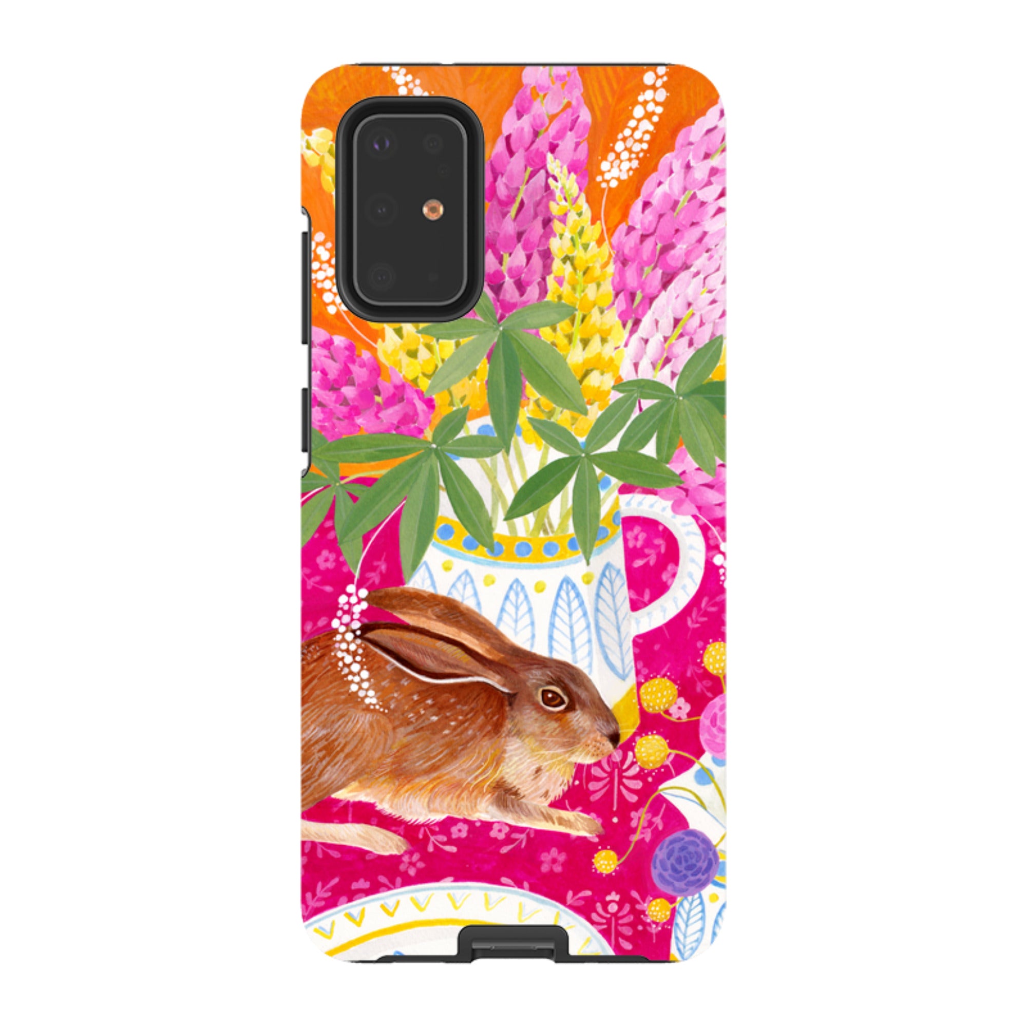 Samsung Tough Case - Rabbit Lupins By Bex Parkin