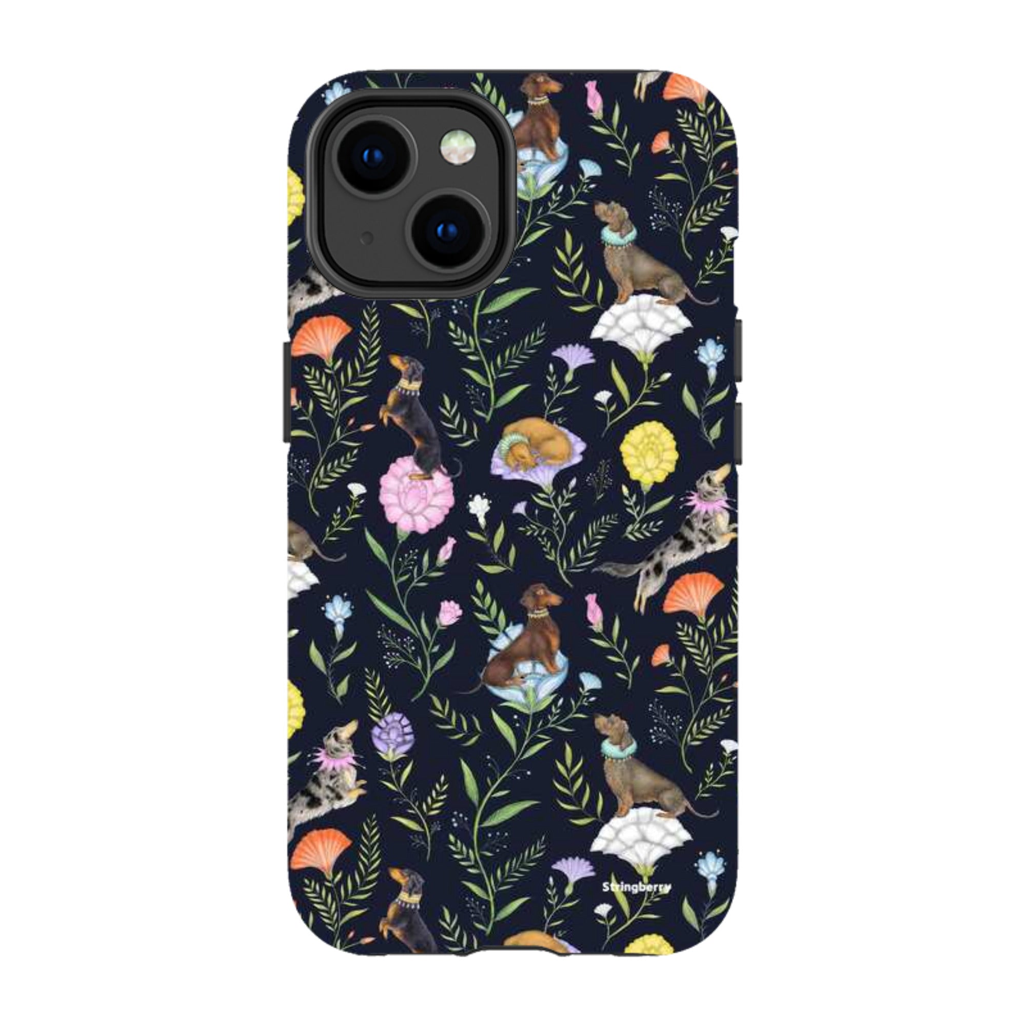 iPhone Tough Case - Doxy Day Afternoon Marine By Catherine Rowe