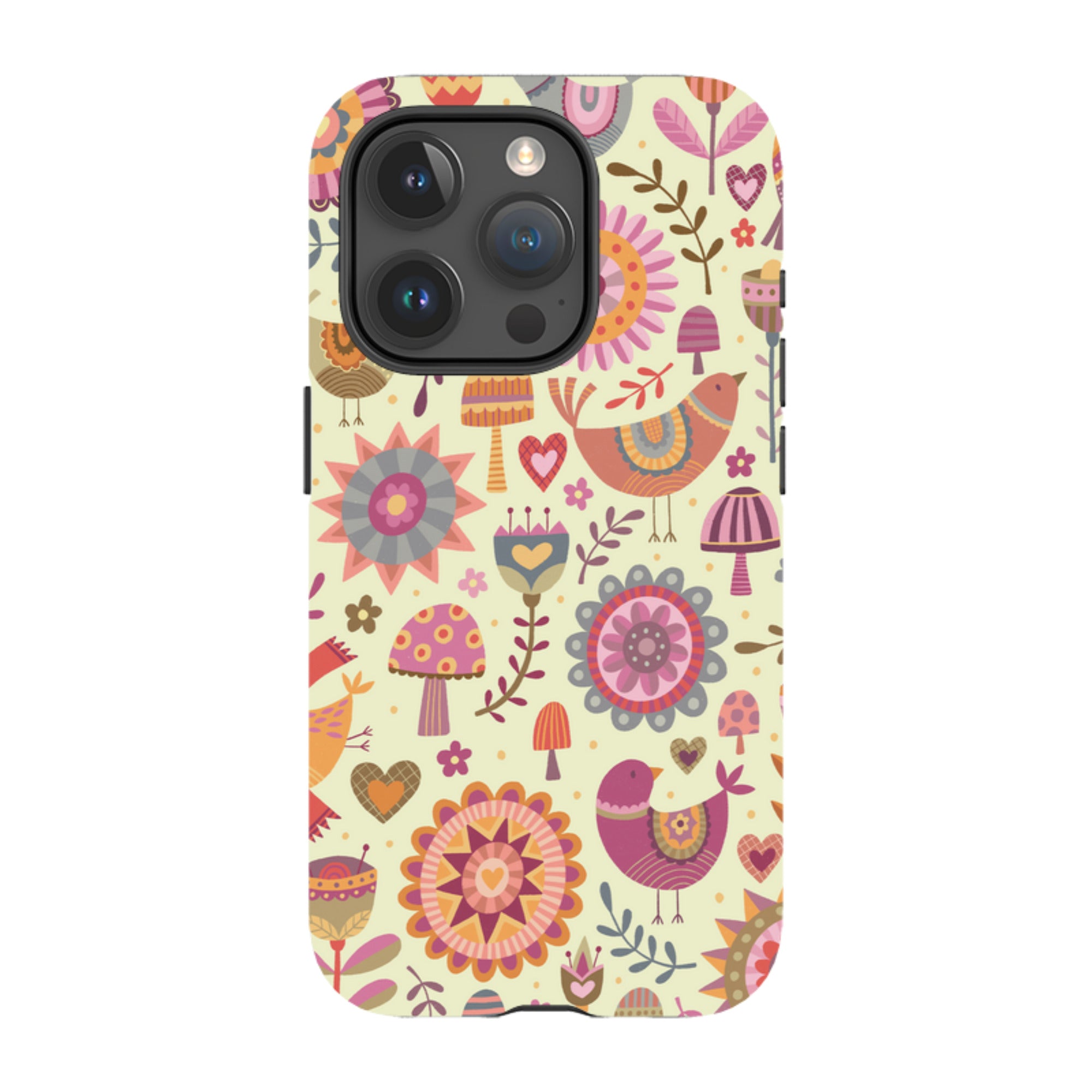 iPhone MagSafe Tough Case -  Bird Pattern II By Suzy Taylor