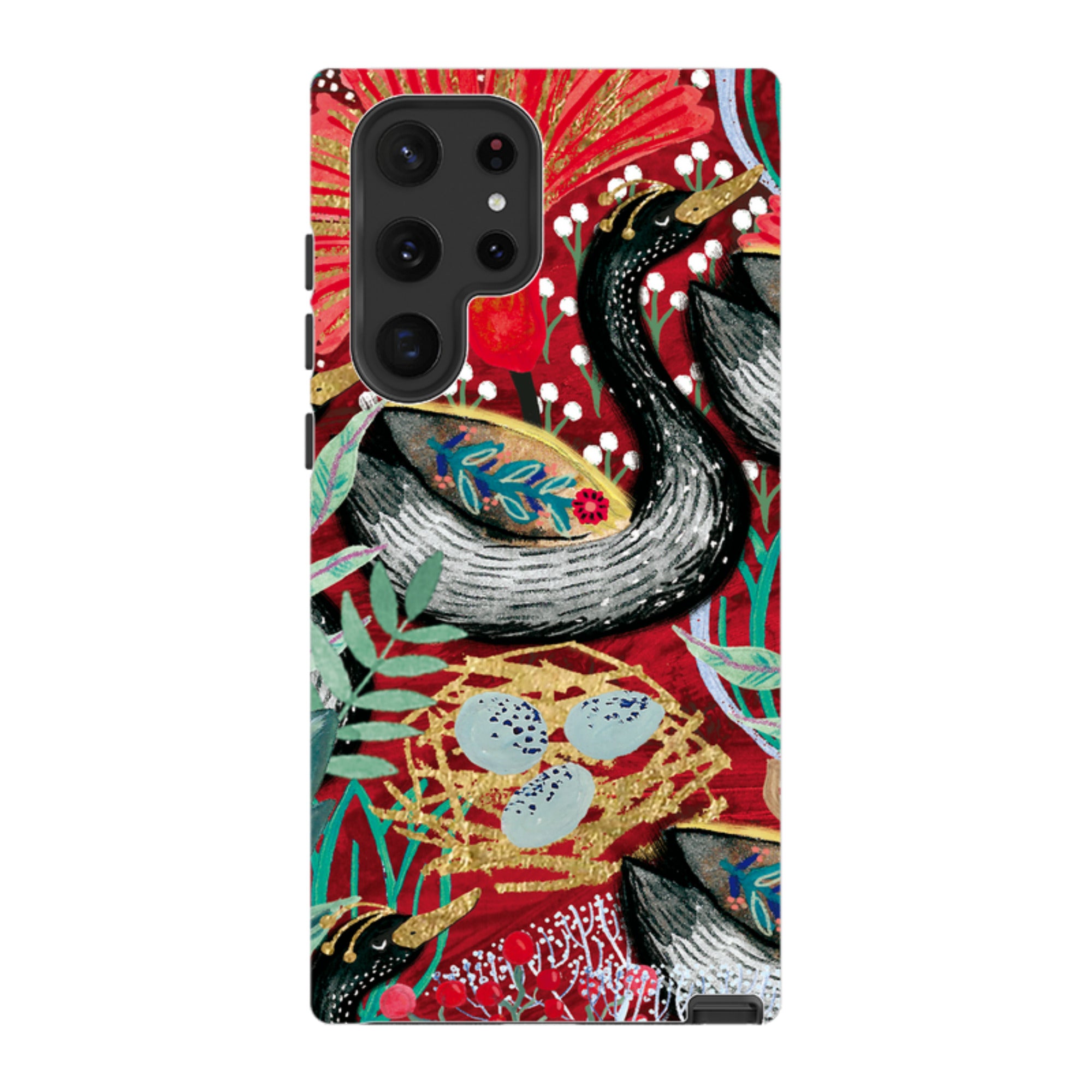 Samsung Tough Case - Eight Geese A Laying By Emma Frances Grant