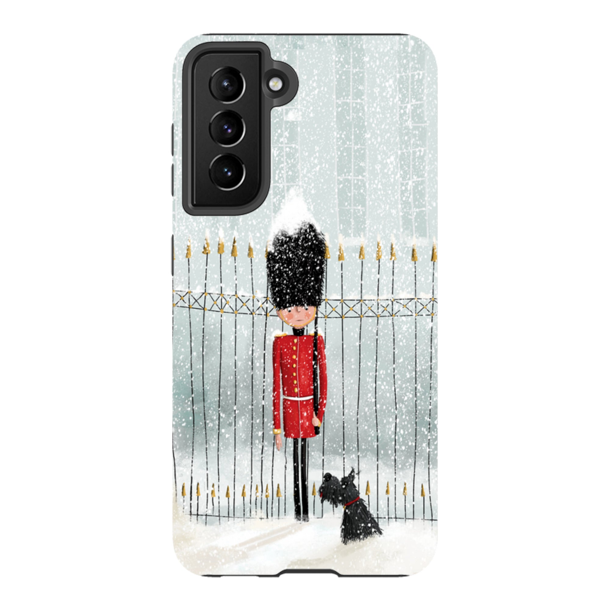 Samsung Tough Case - London In Snow By Maja Lindberg