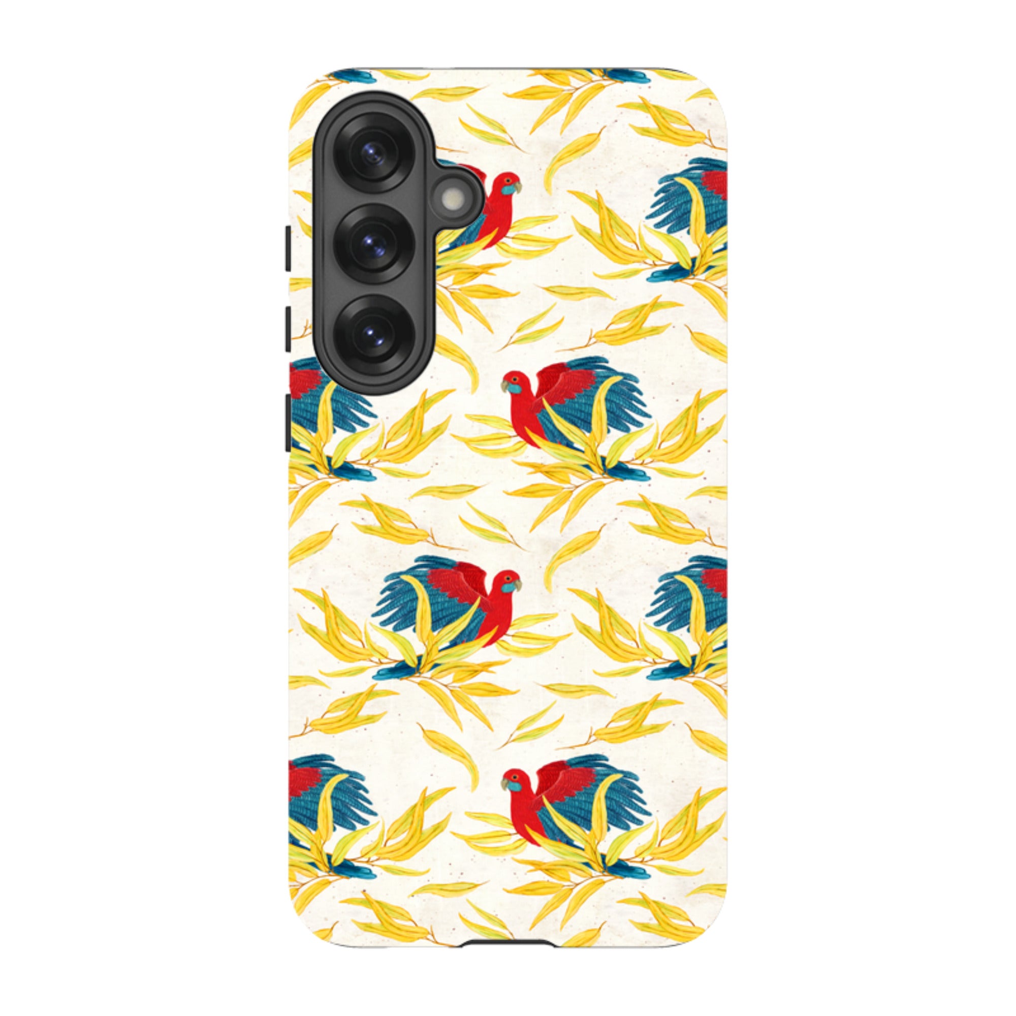 Samsung Tough Case - Crimson Rosella By Katherine Quinn
