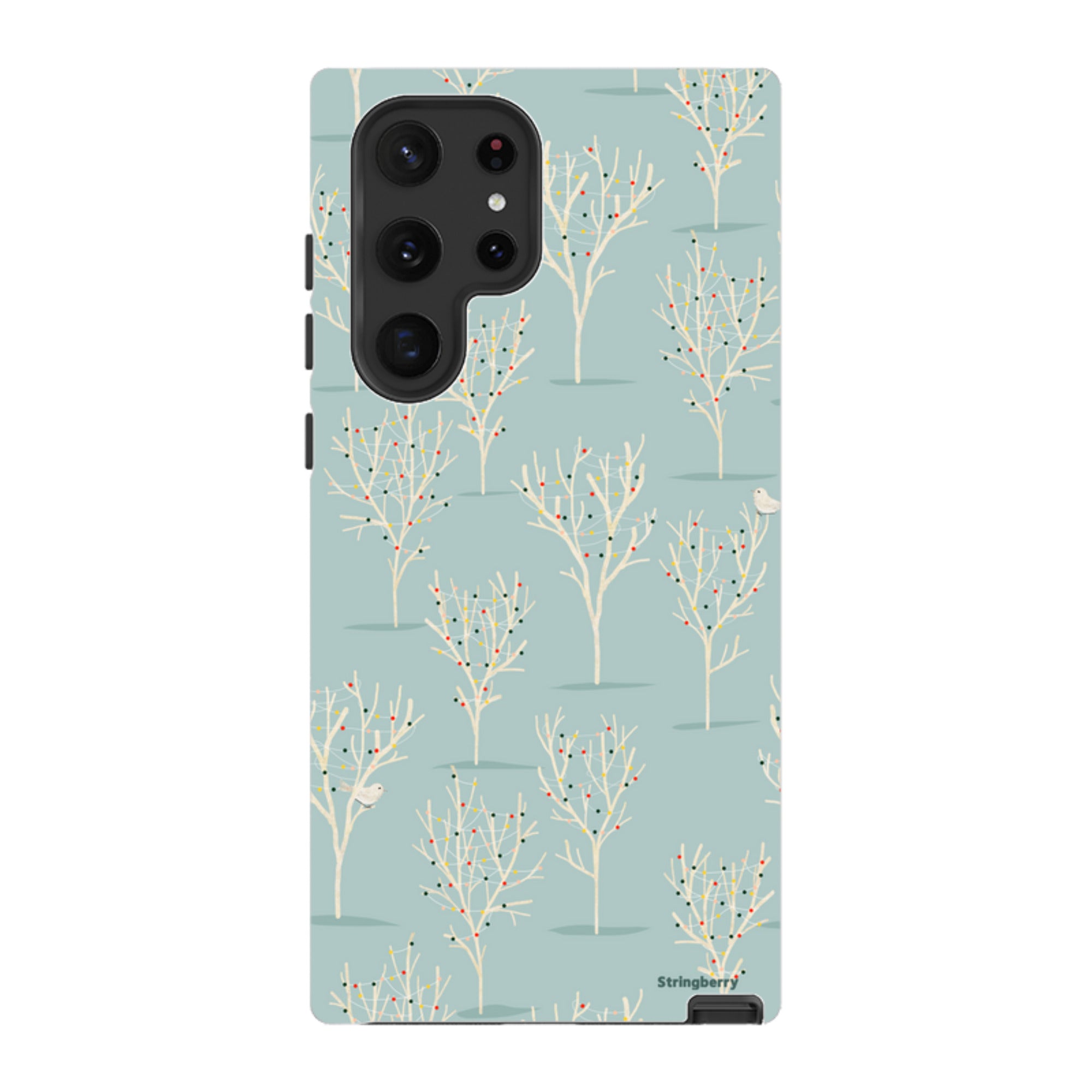 Samsung Tough Case - Winter Forest By Katherine Quinn