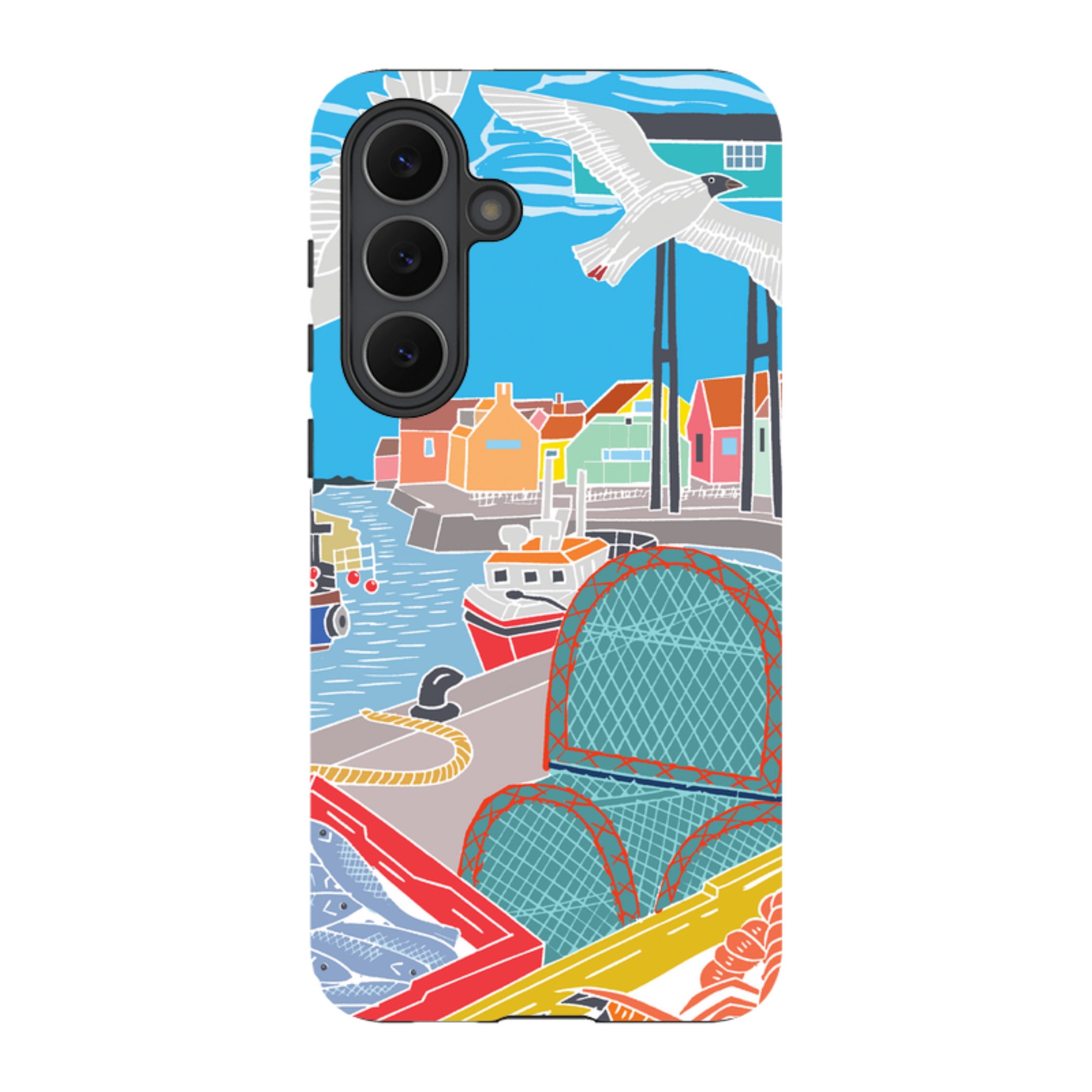Samsung Tough Case - Bright Houses By Kate Heiss