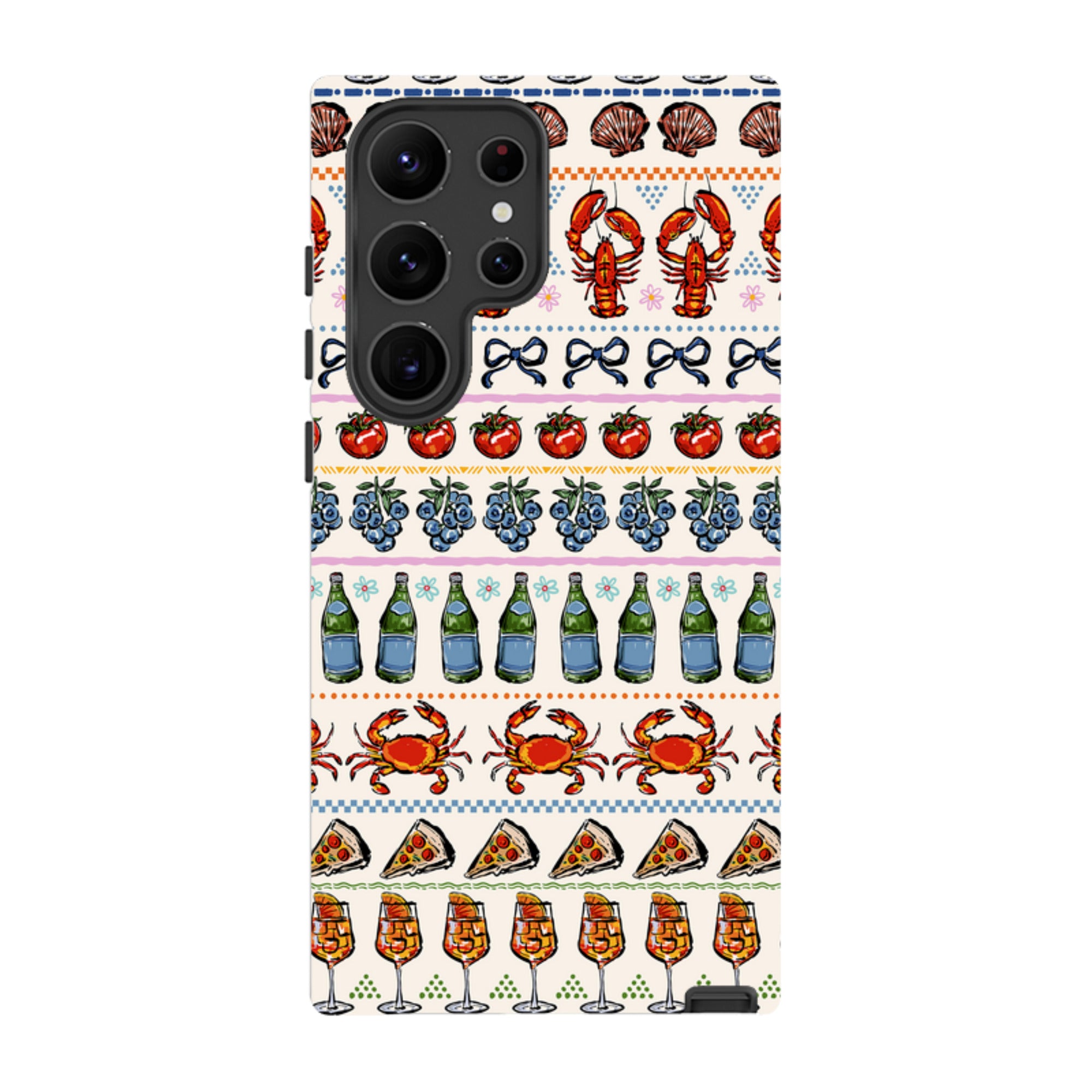 Samsung Tough Case - Crab Pattern